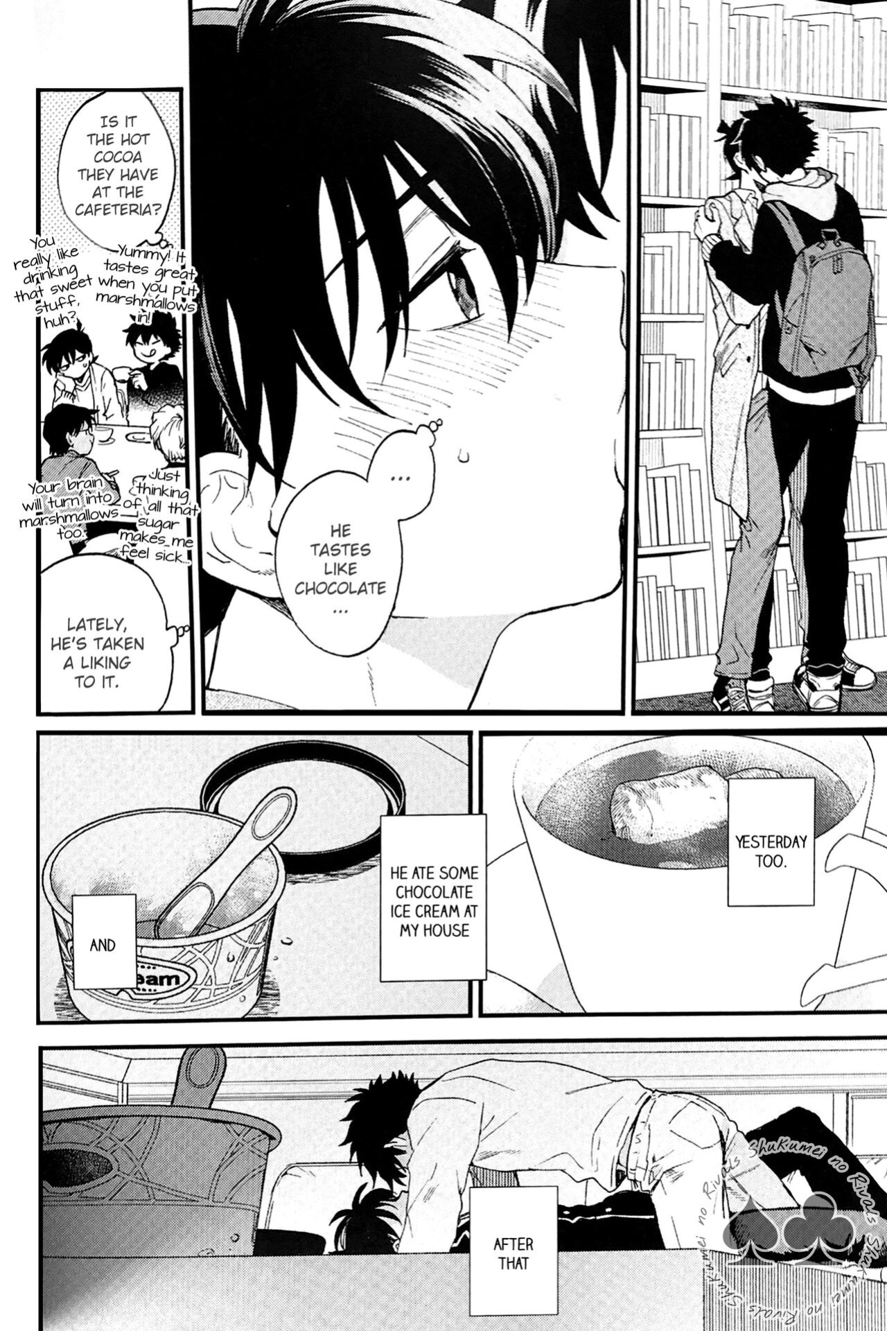 (Himitsu no Ura Kagyou 23) [LOG (M2GO)] Himtsu wa Amai (Detective Conan) [Shukumei no Rivals]