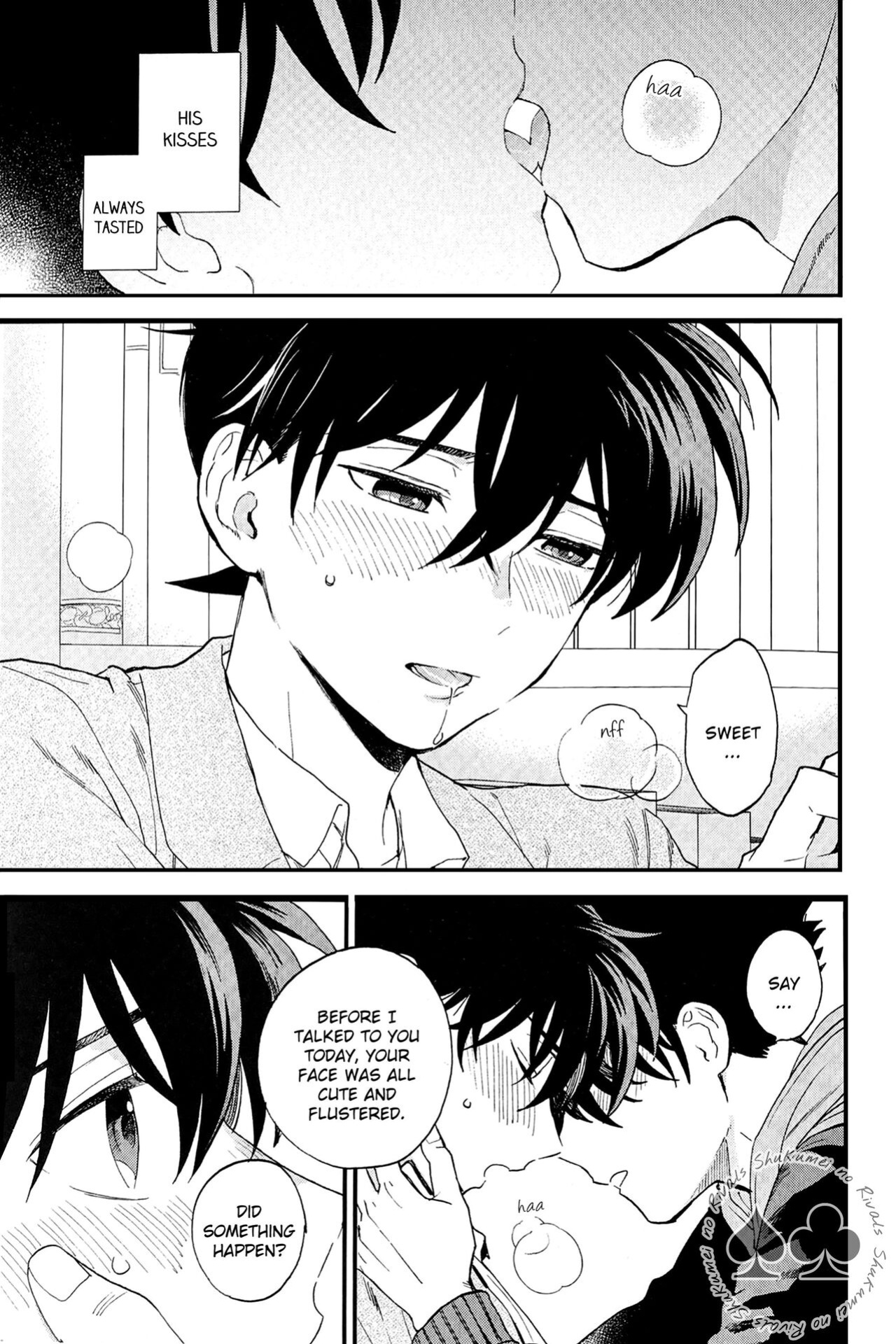 (Himitsu no Ura Kagyou 23) [LOG (M2GO)] Himtsu wa Amai (Detective Conan) [Shukumei no Rivals]