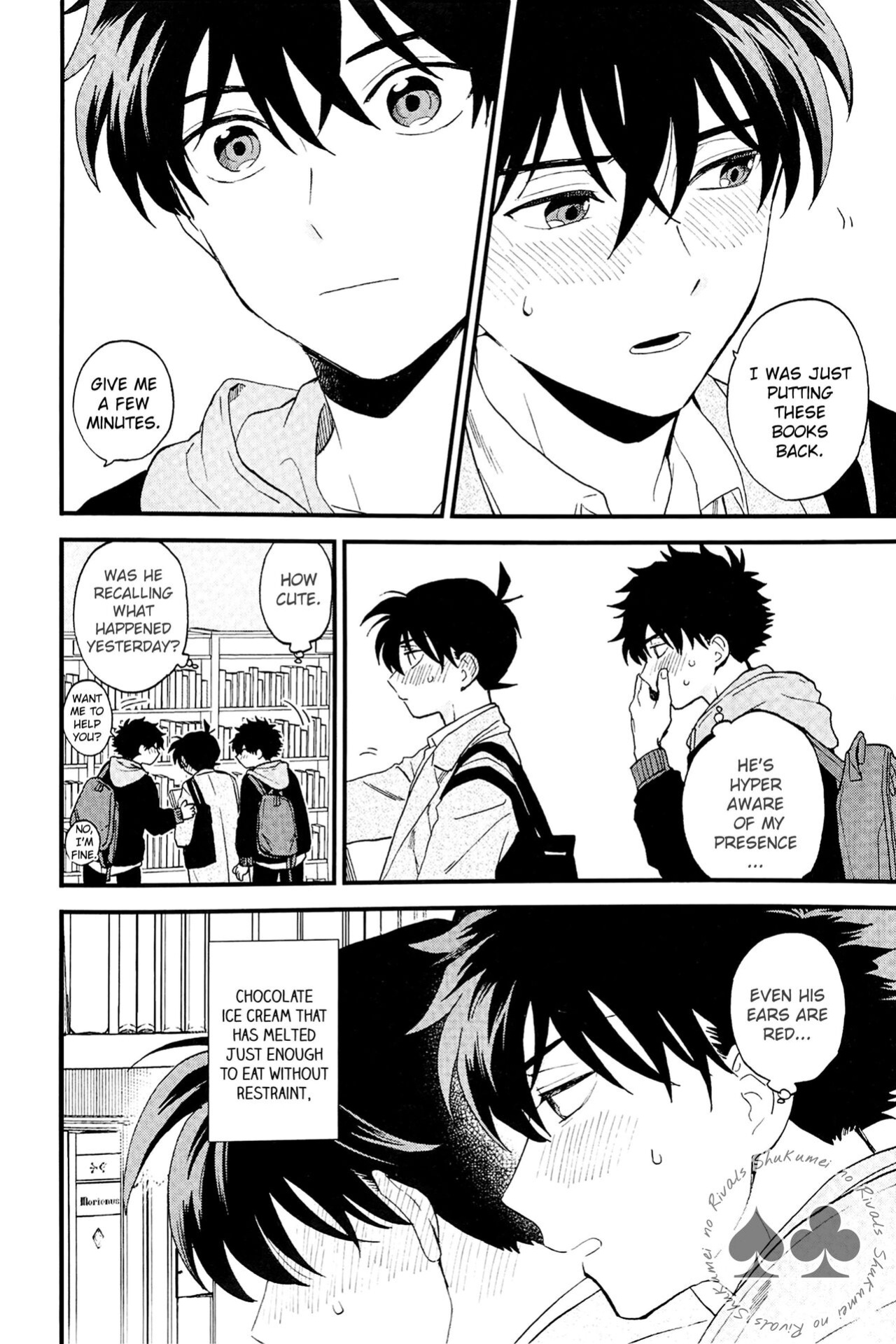 (Himitsu no Ura Kagyou 23) [LOG (M2GO)] Himtsu wa Amai (Detective Conan) [Shukumei no Rivals]