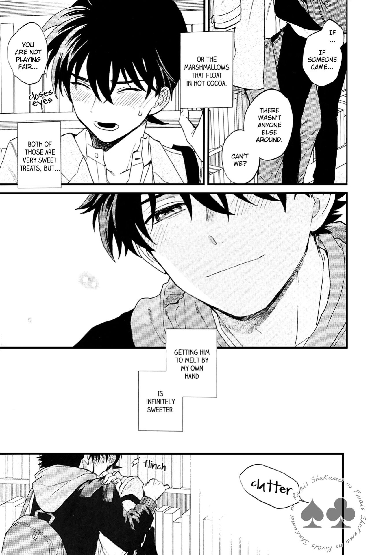 (Himitsu no Ura Kagyou 23) [LOG (M2GO)] Himtsu wa Amai (Detective Conan) [Shukumei no Rivals]