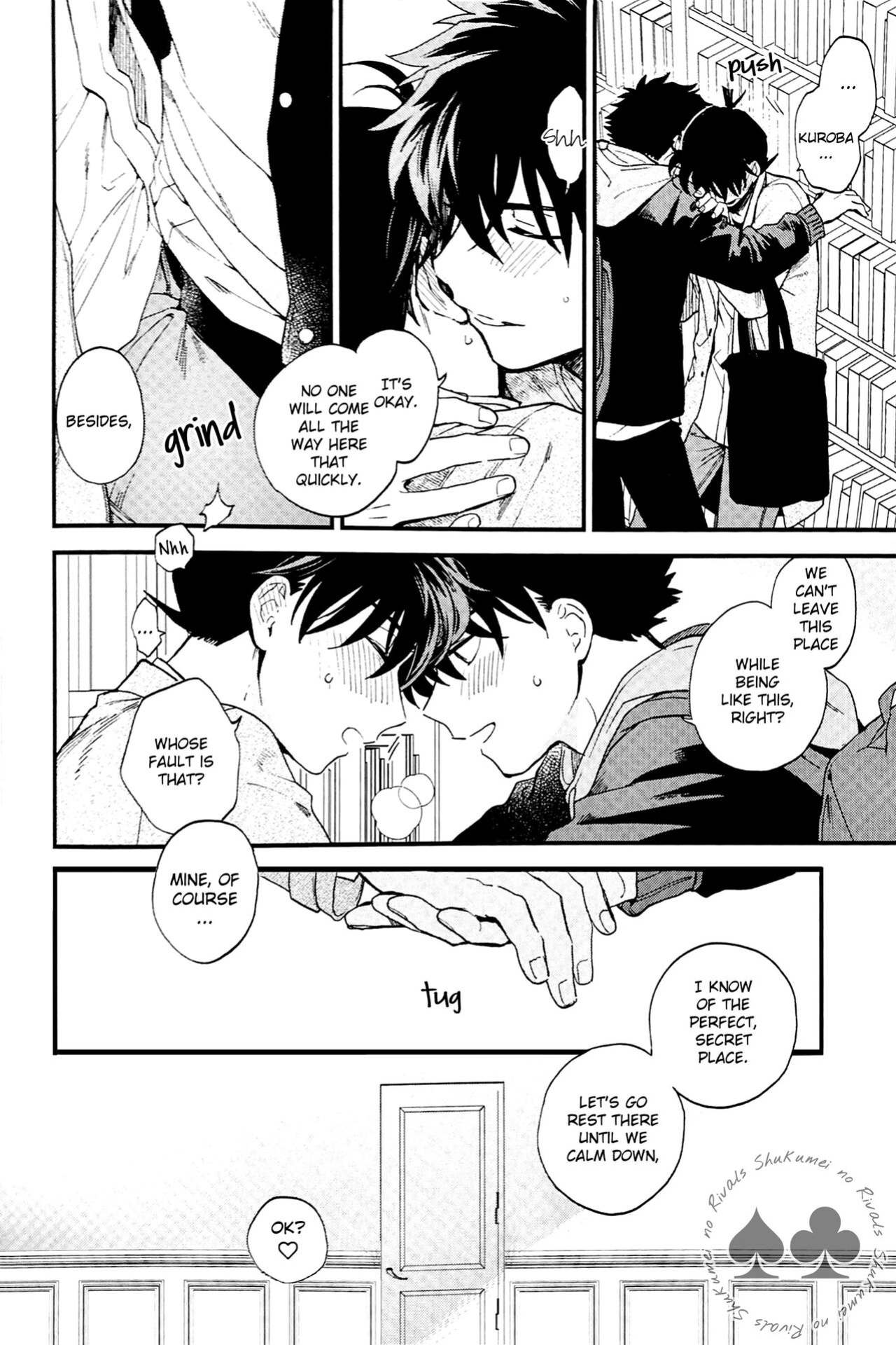 (Himitsu no Ura Kagyou 23) [LOG (M2GO)] Himtsu wa Amai (Detective Conan) [Shukumei no Rivals]