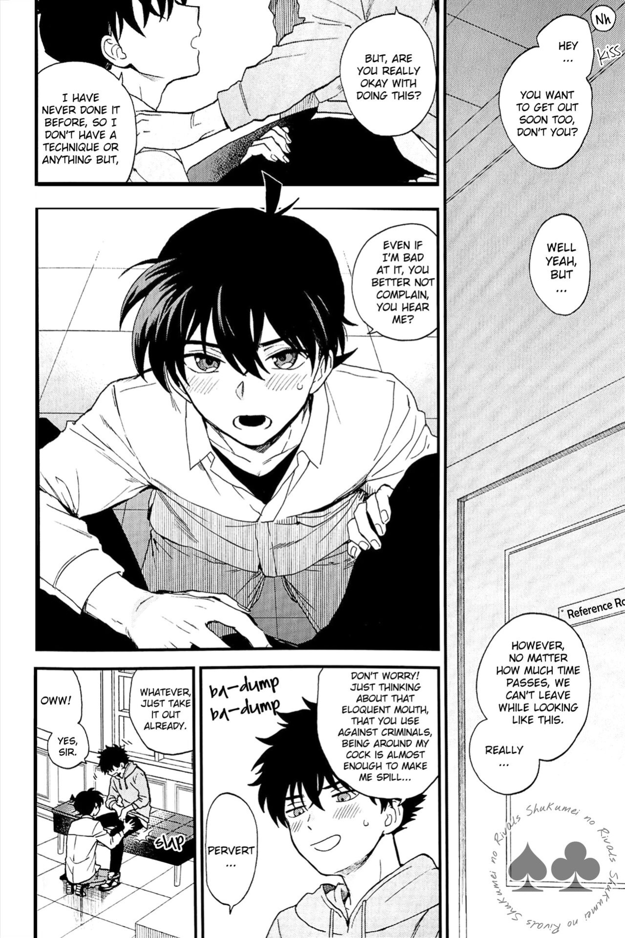 (Himitsu no Ura Kagyou 23) [LOG (M2GO)] Himtsu wa Amai (Detective Conan) [Shukumei no Rivals]