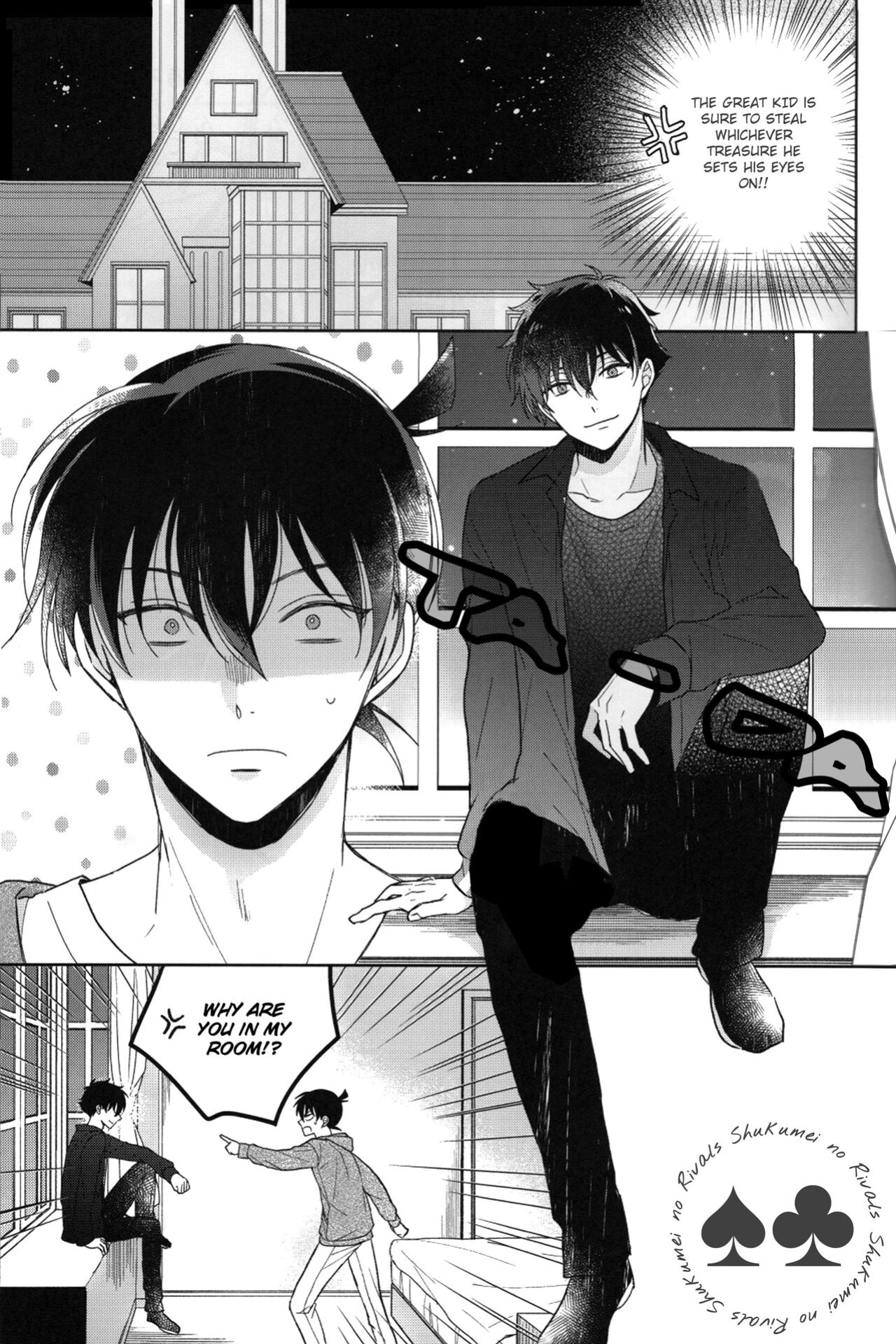 (Give me a TRICK!) [ALCO (Hazuki Yui)] Lie or Love (Detective Conan) [Shukumei no Rivals]