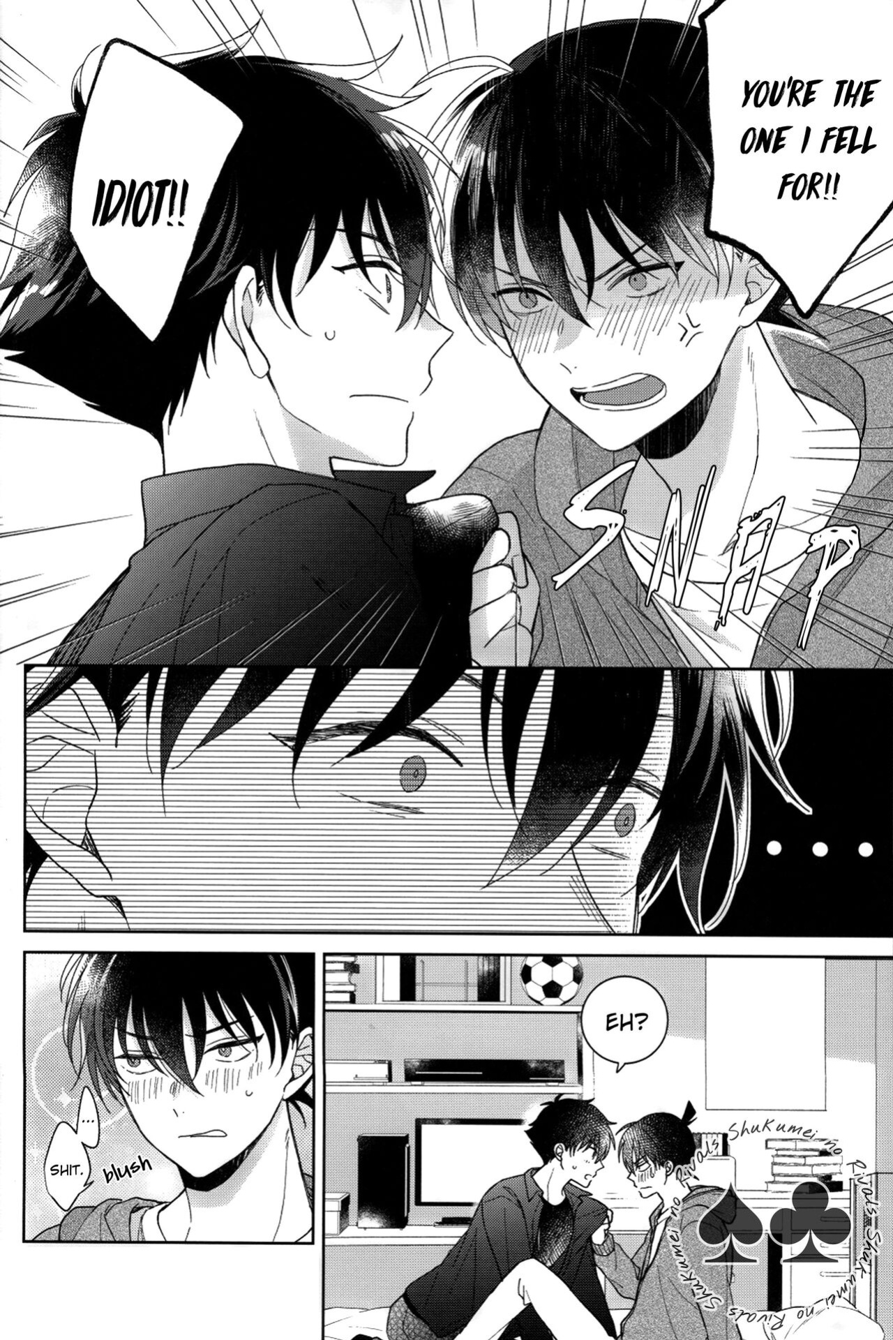 (Give me a TRICK!) [ALCO (Hazuki Yui)] Lie or Love (Detective Conan) [Shukumei no Rivals]