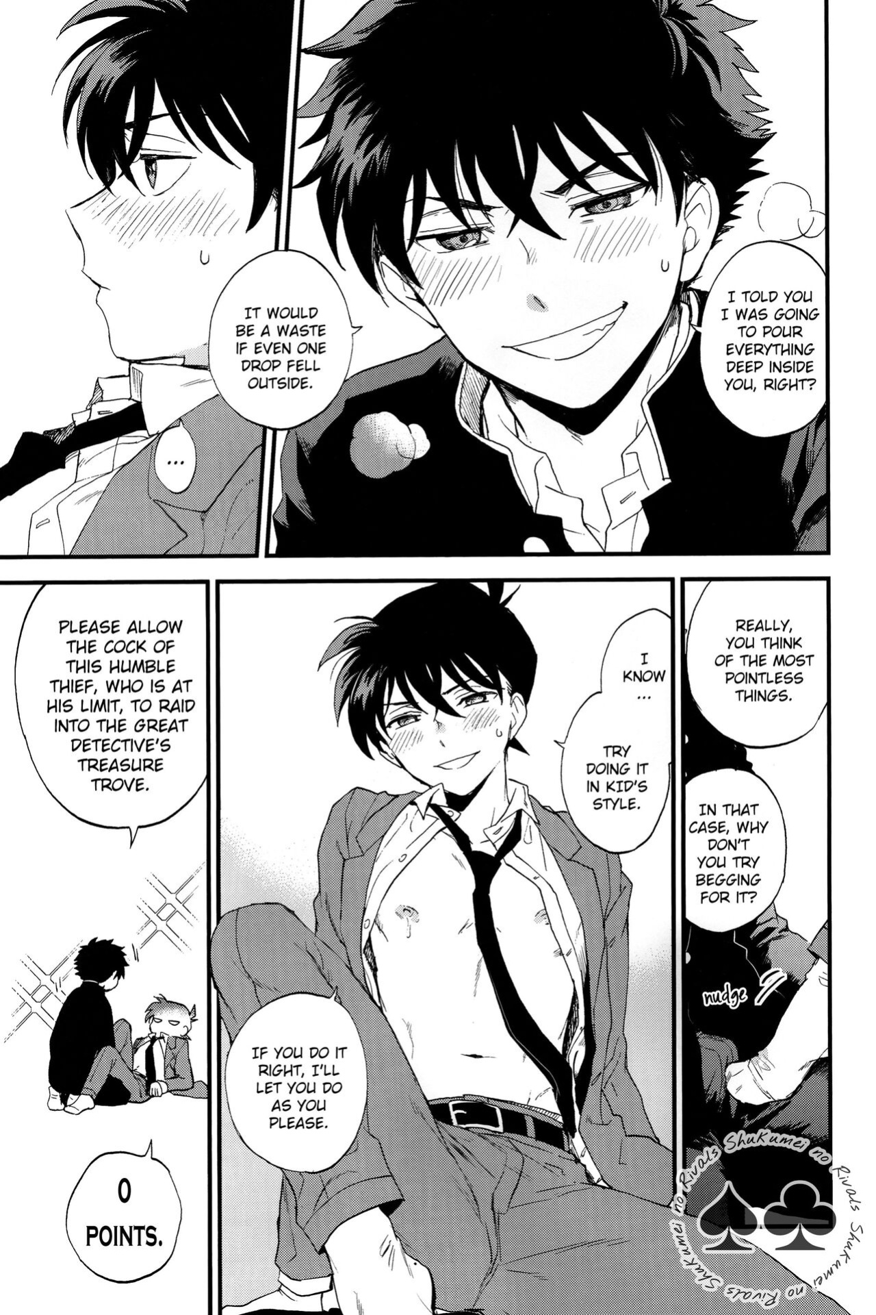 (Himitsu no Ura Kagyou 15) [LOG (M2GO)] Inside Invader (Detective Conan) [Shukumei no Rivals]