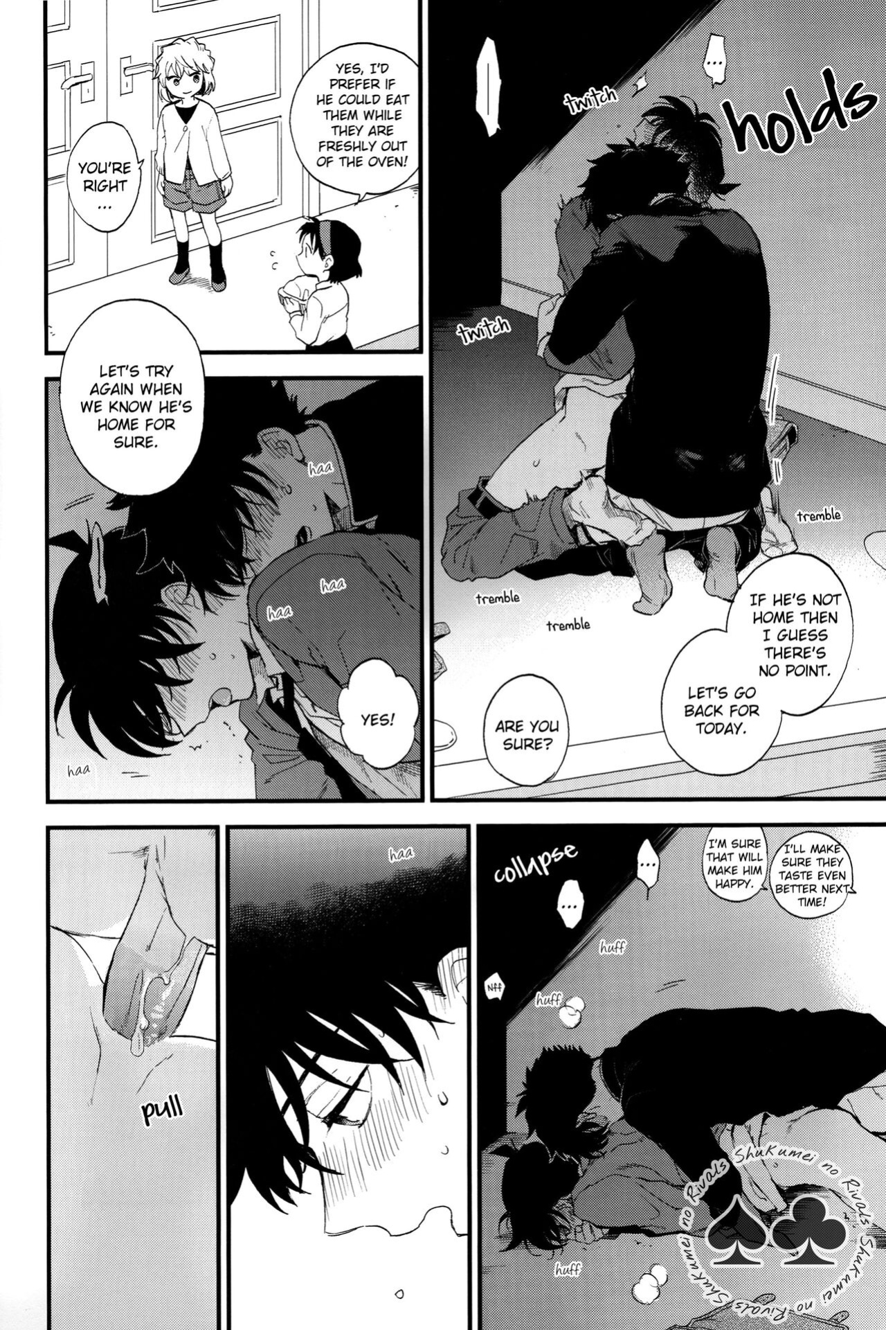 (Himitsu no Ura Kagyou 15) [LOG (M2GO)] Inside Invader (Detective Conan) [Shukumei no Rivals]