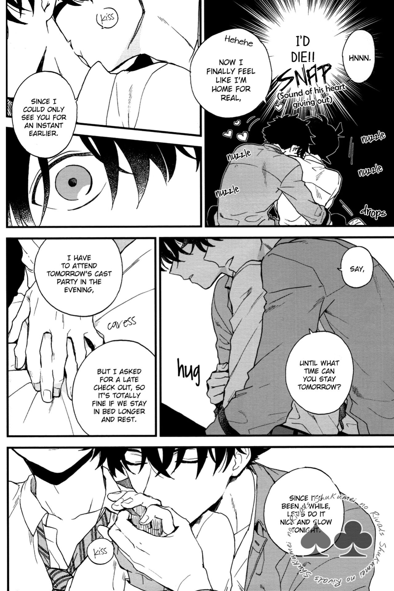 [LOG (M2GO)] Love Me Tender (Detective Conan) [Shukumei no Rivals]