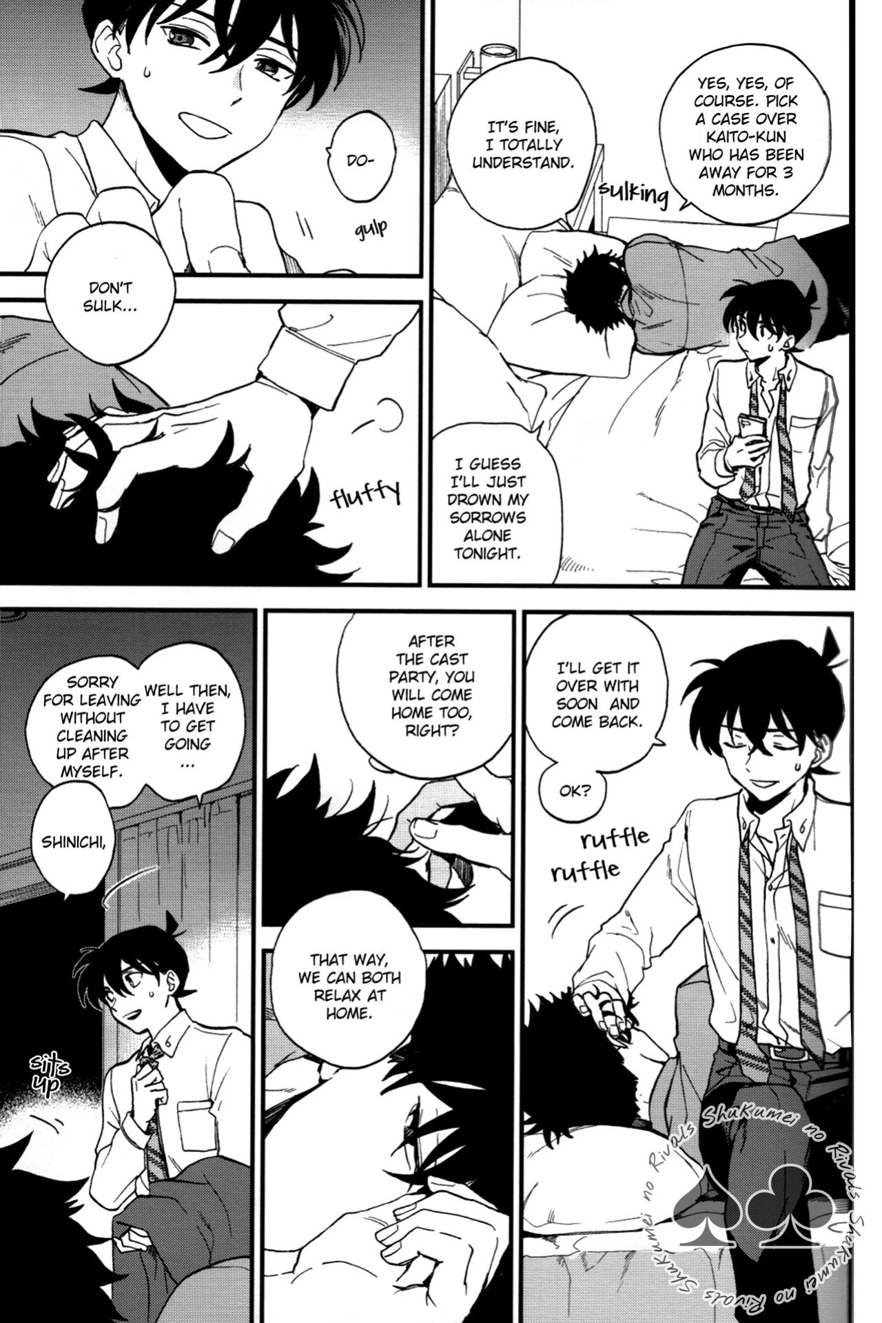 [LOG (M2GO)] Love Me Tender (Detective Conan) [Shukumei no Rivals]