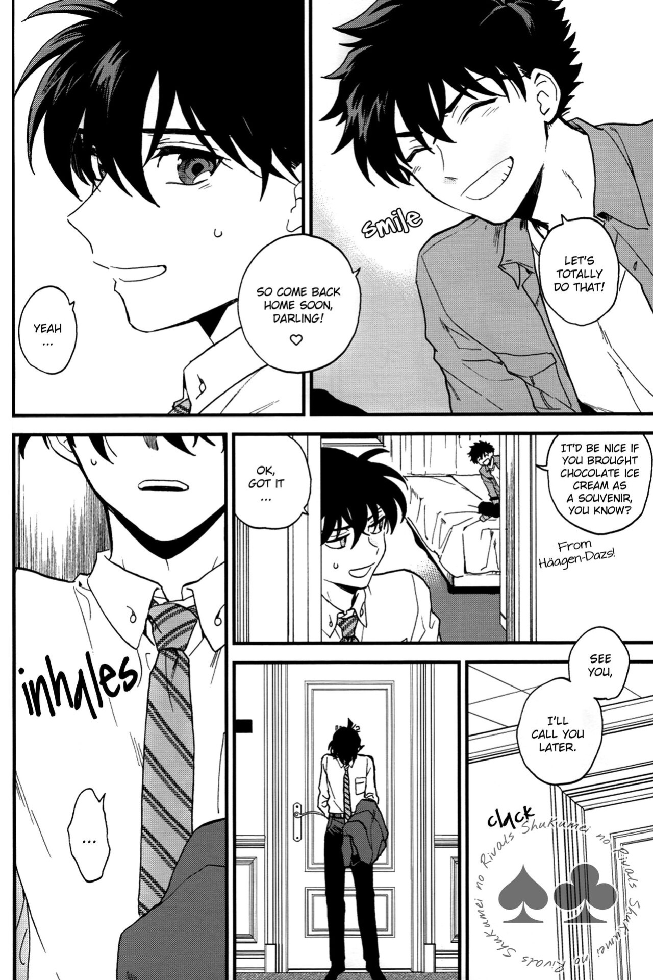 [LOG (M2GO)] Love Me Tender (Detective Conan) [Shukumei no Rivals]
