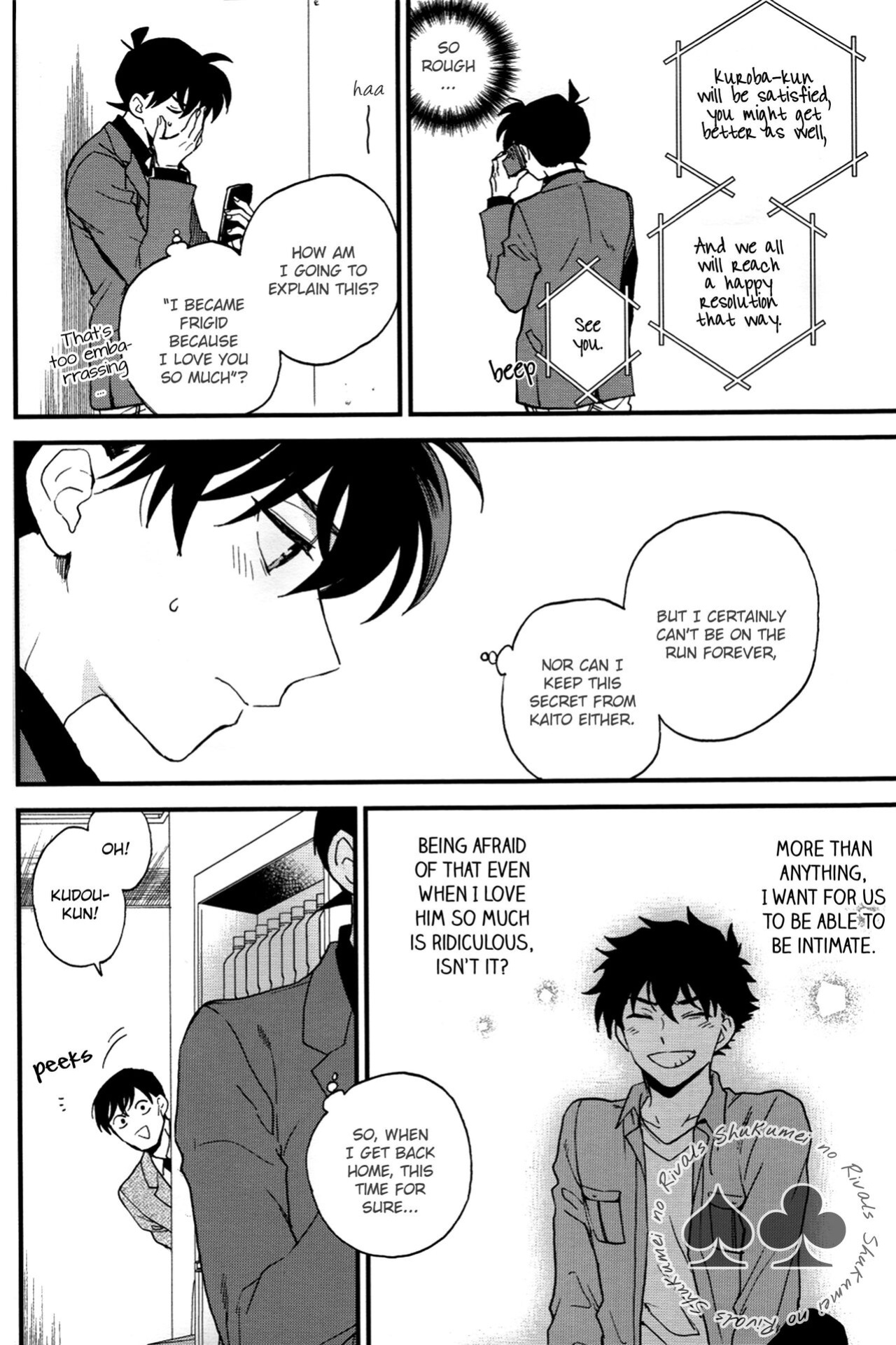[LOG (M2GO)] Love Me Tender (Detective Conan) [Shukumei no Rivals]