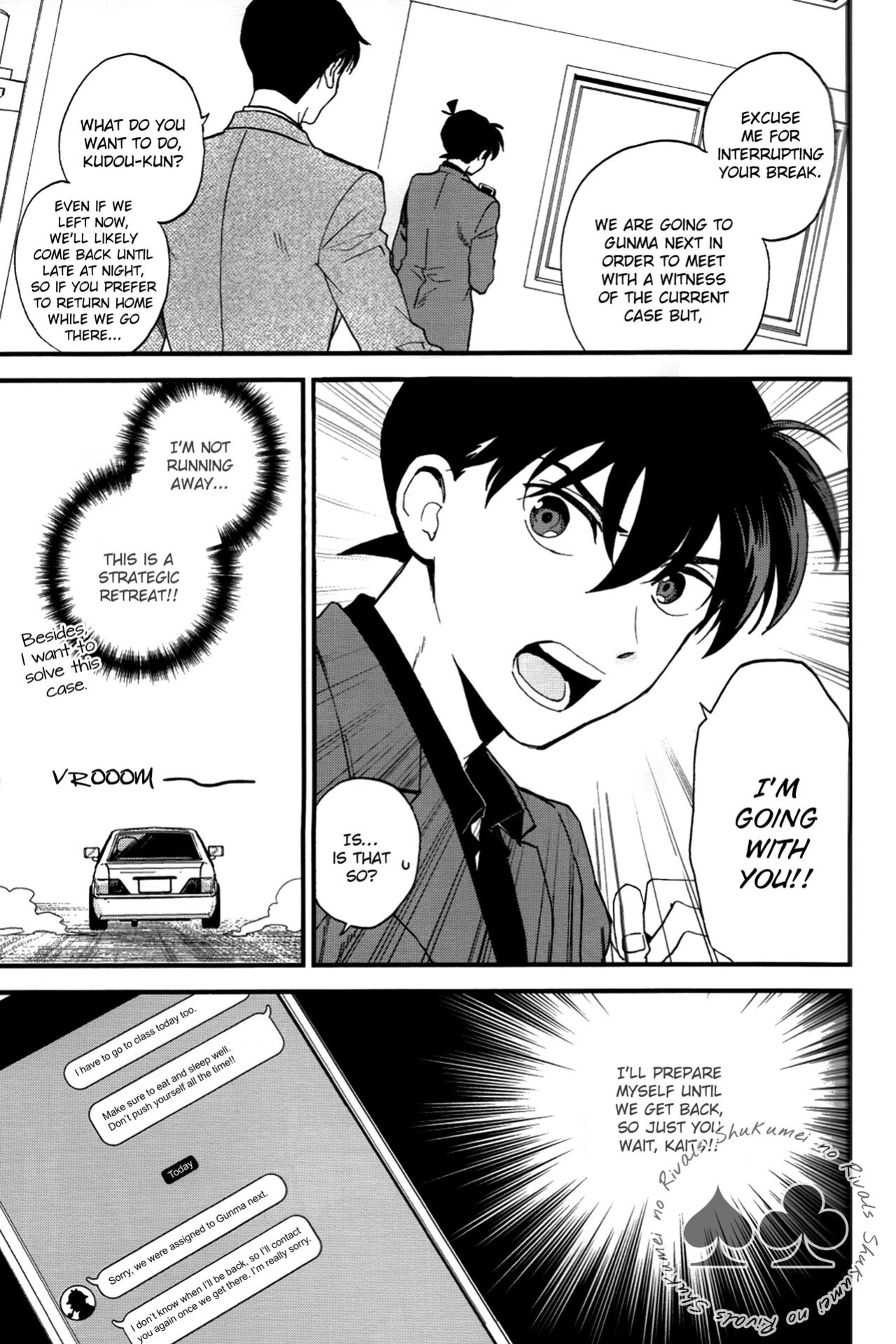 [LOG (M2GO)] Love Me Tender (Detective Conan) [Shukumei no Rivals]