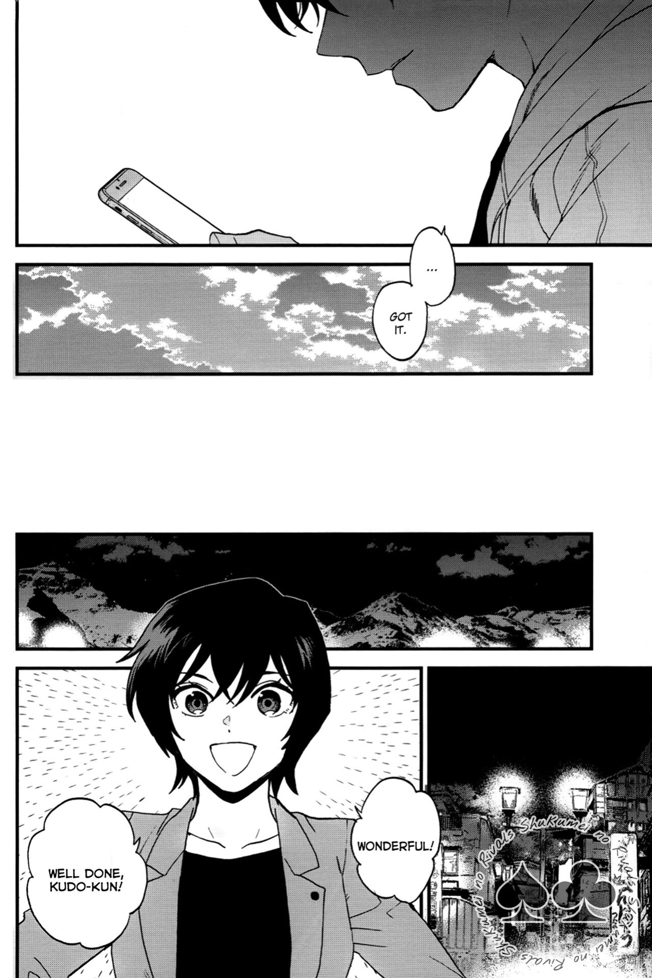 [LOG (M2GO)] Love Me Tender (Detective Conan) [Shukumei no Rivals]