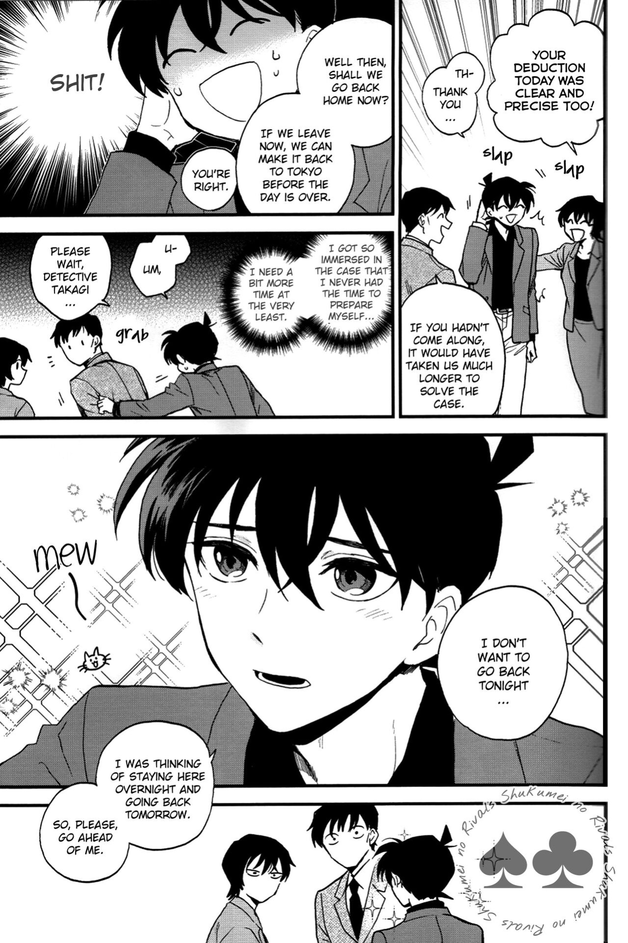 [LOG (M2GO)] Love Me Tender (Detective Conan) [Shukumei no Rivals]