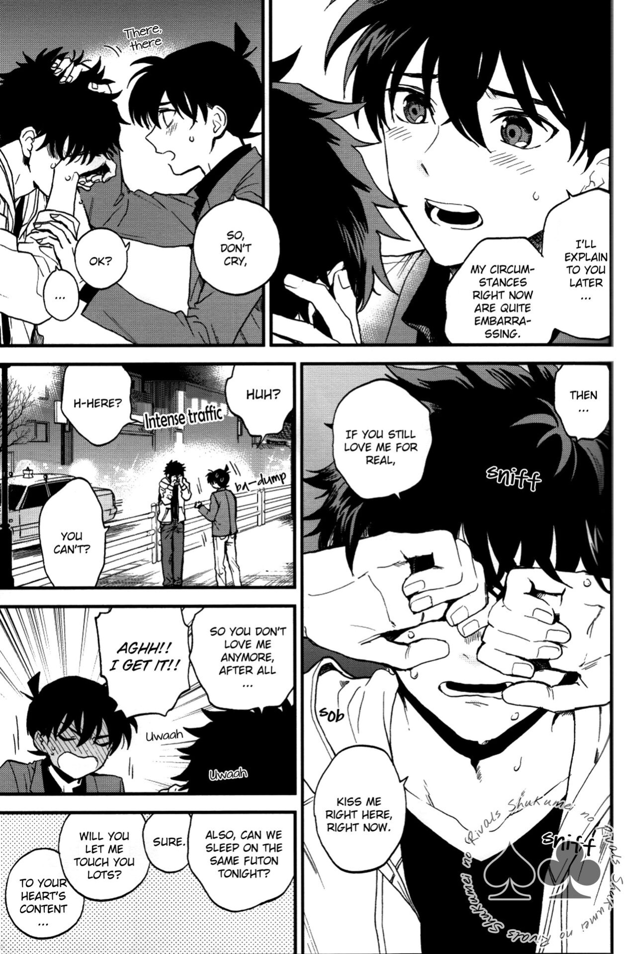 [LOG (M2GO)] Love Me Tender (Detective Conan) [Shukumei no Rivals]