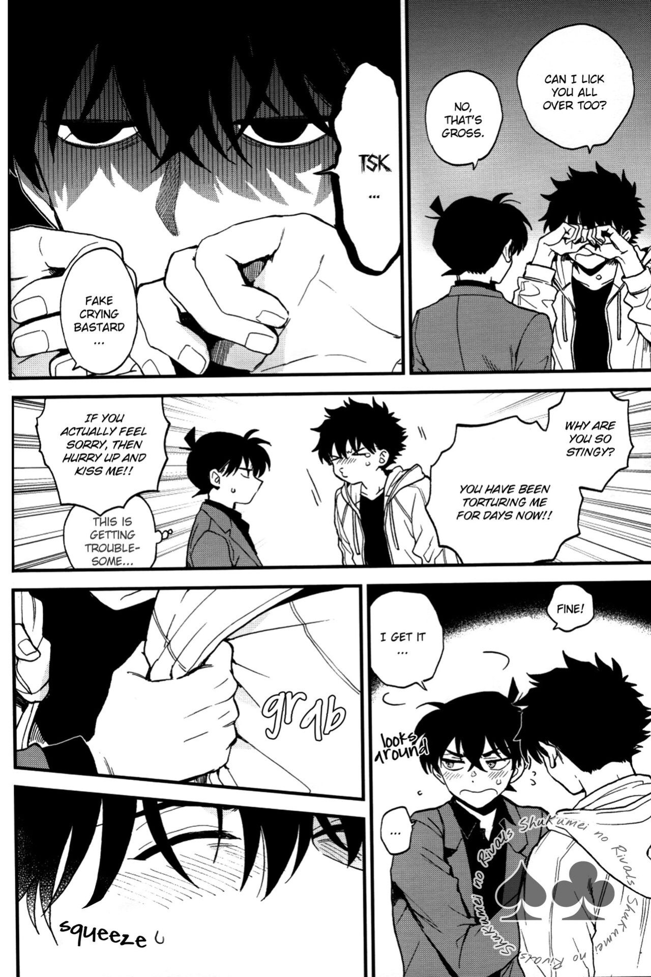 [LOG (M2GO)] Love Me Tender (Detective Conan) [Shukumei no Rivals]