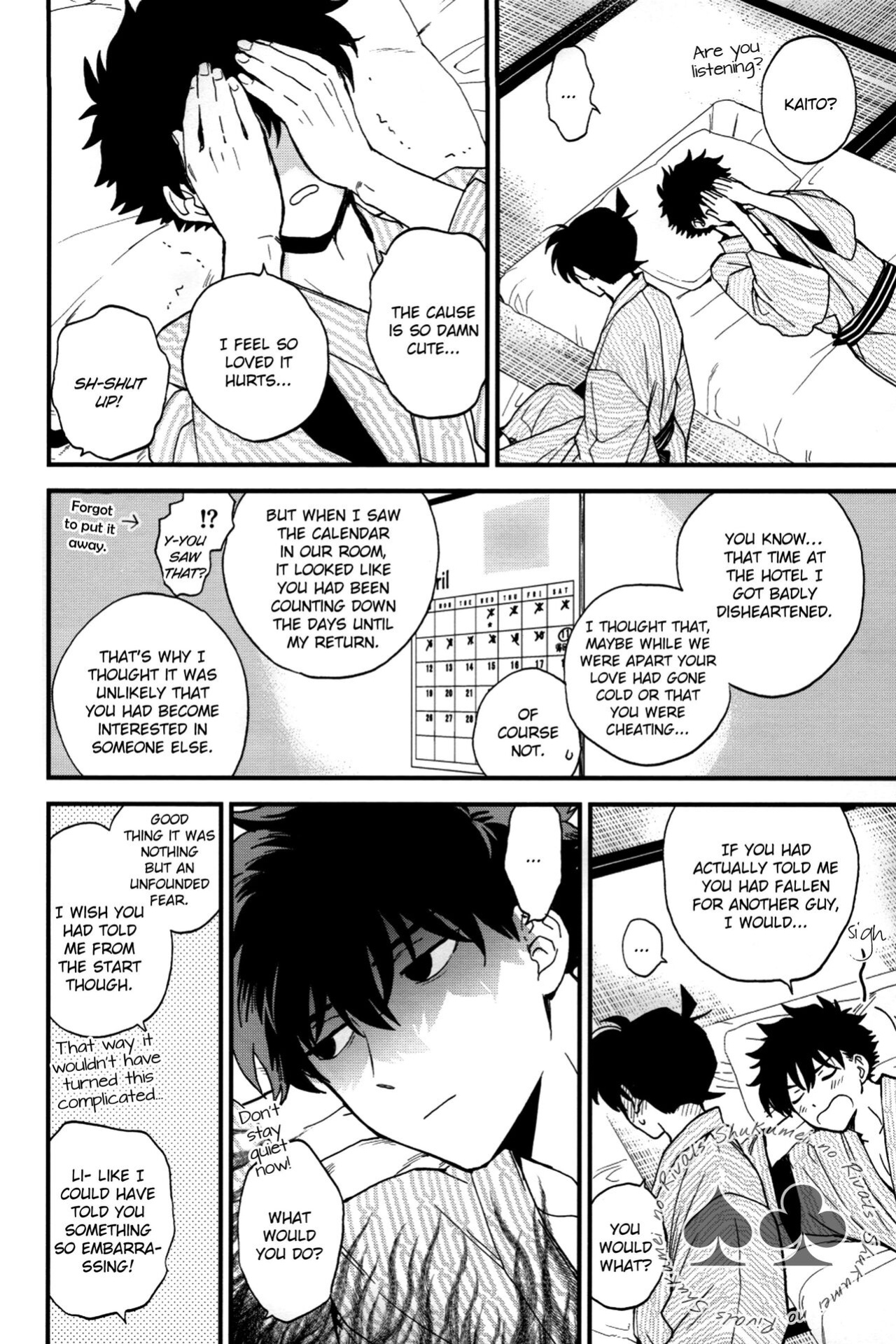 [LOG (M2GO)] Love Me Tender (Detective Conan) [Shukumei no Rivals]