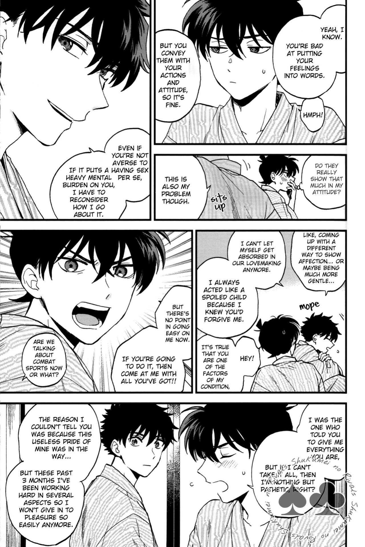 [LOG (M2GO)] Love Me Tender (Detective Conan) [Shukumei no Rivals]