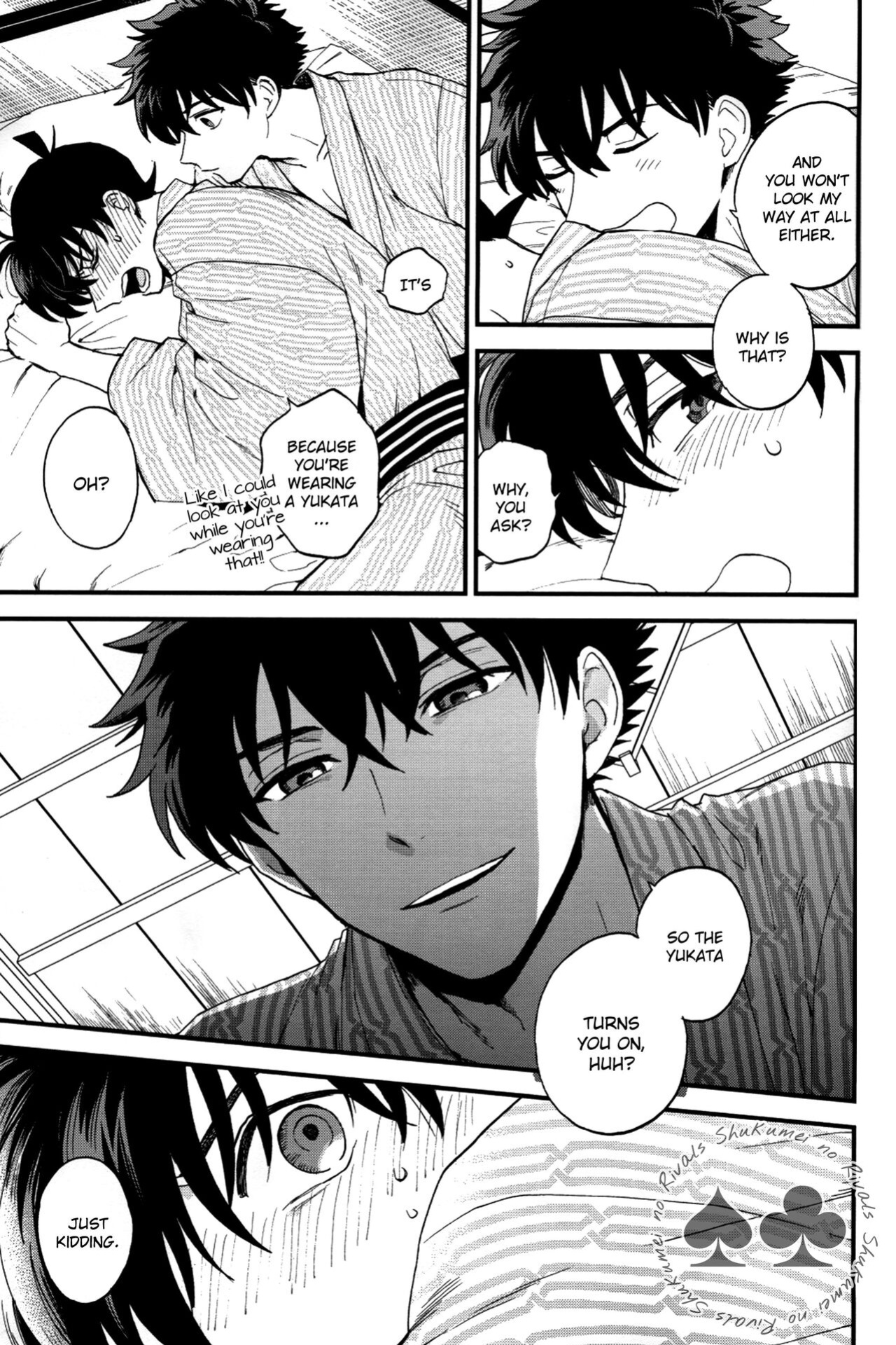 [LOG (M2GO)] Love Me Tender (Detective Conan) [Shukumei no Rivals]