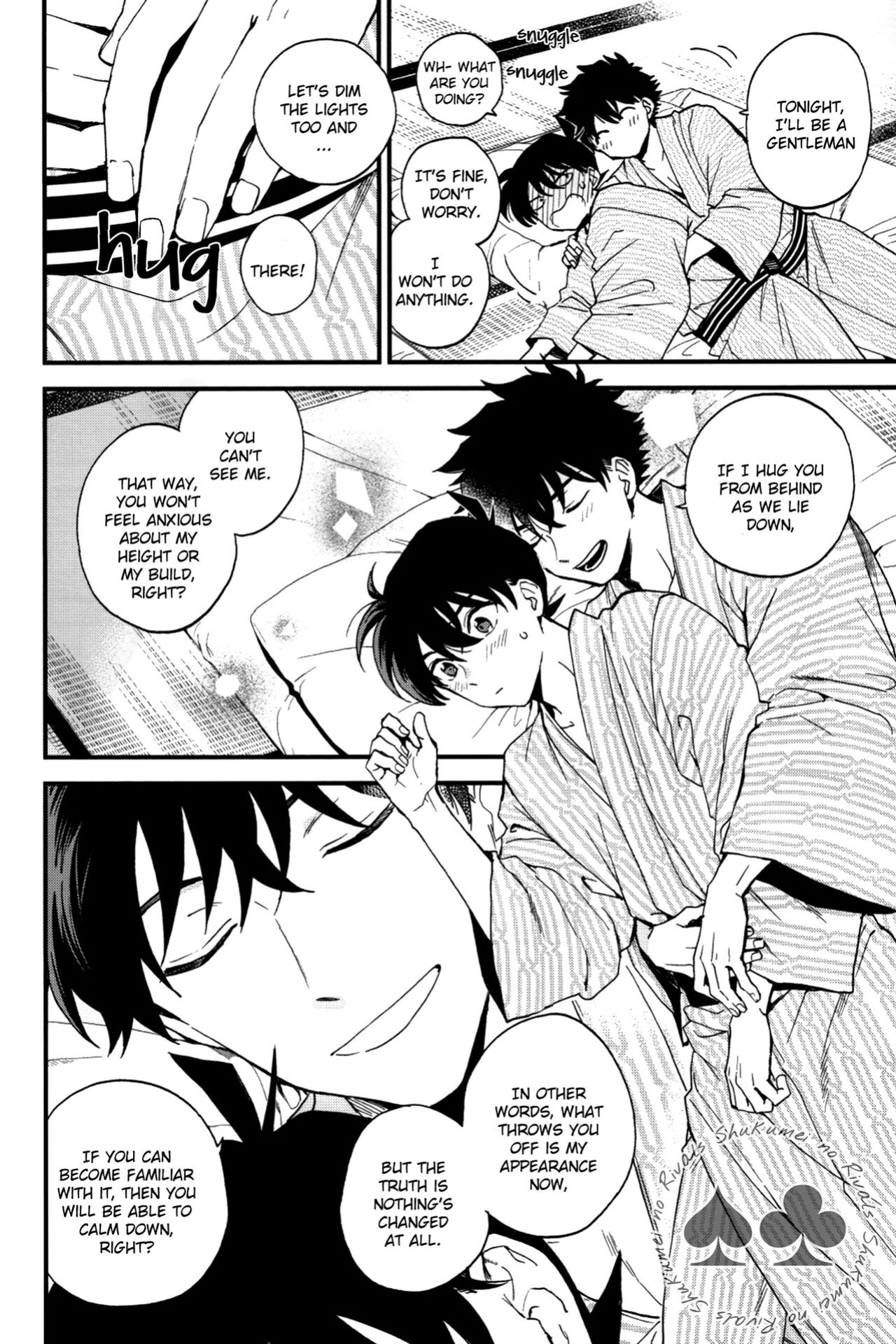 [LOG (M2GO)] Love Me Tender (Detective Conan) [Shukumei no Rivals]