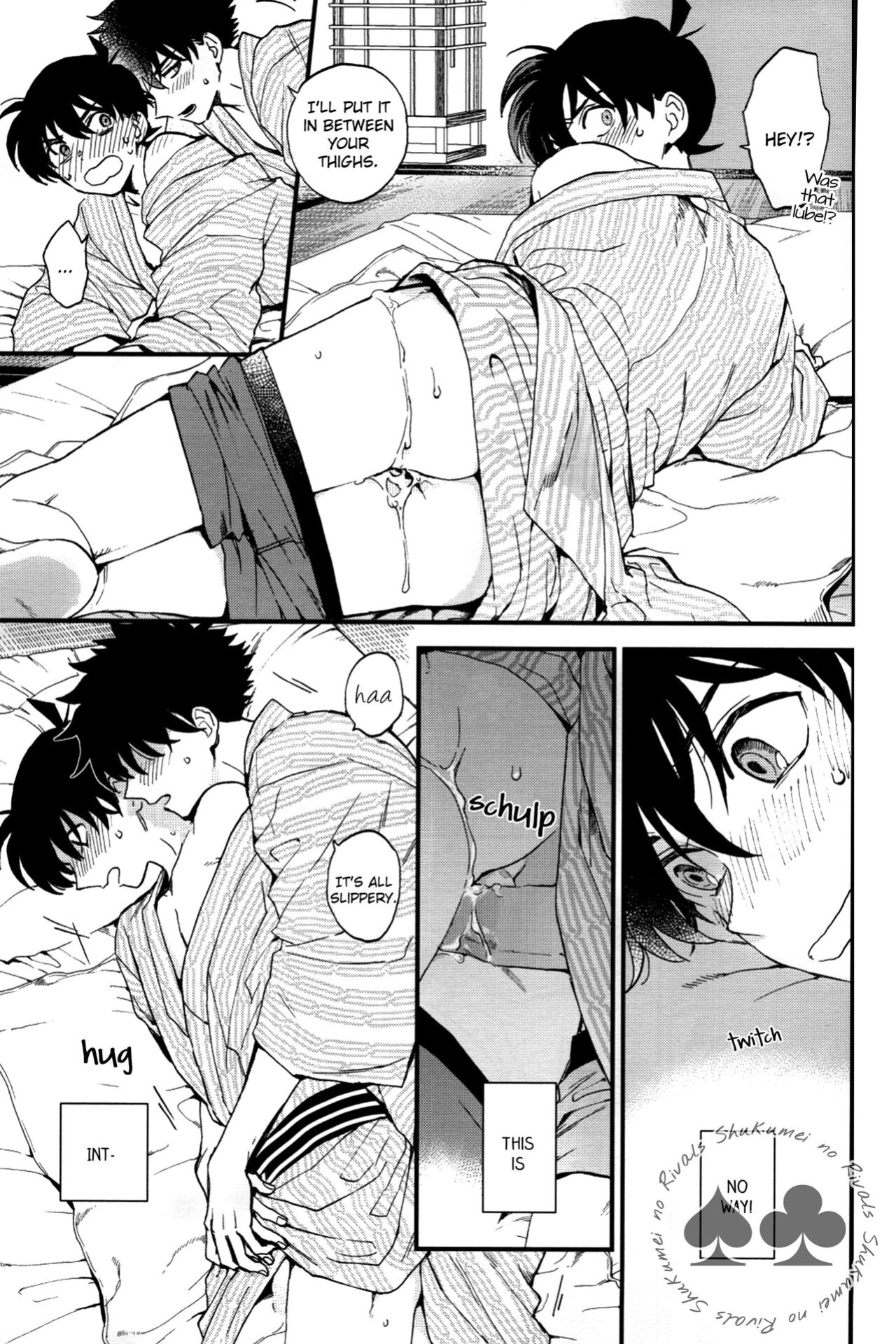 [LOG (M2GO)] Love Me Tender (Detective Conan) [Shukumei no Rivals]