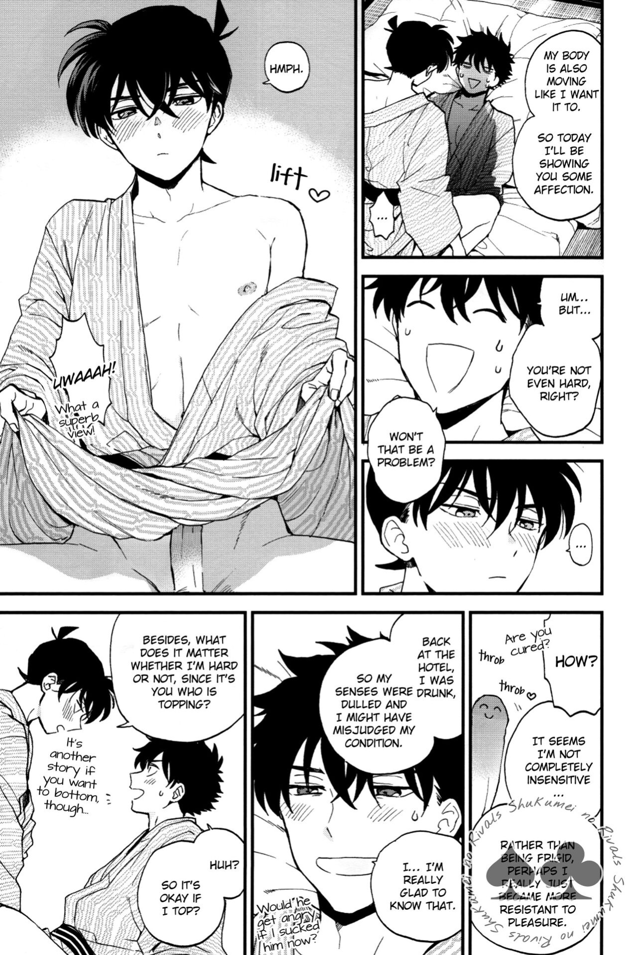 [LOG (M2GO)] Love Me Tender (Detective Conan) [Shukumei no Rivals]