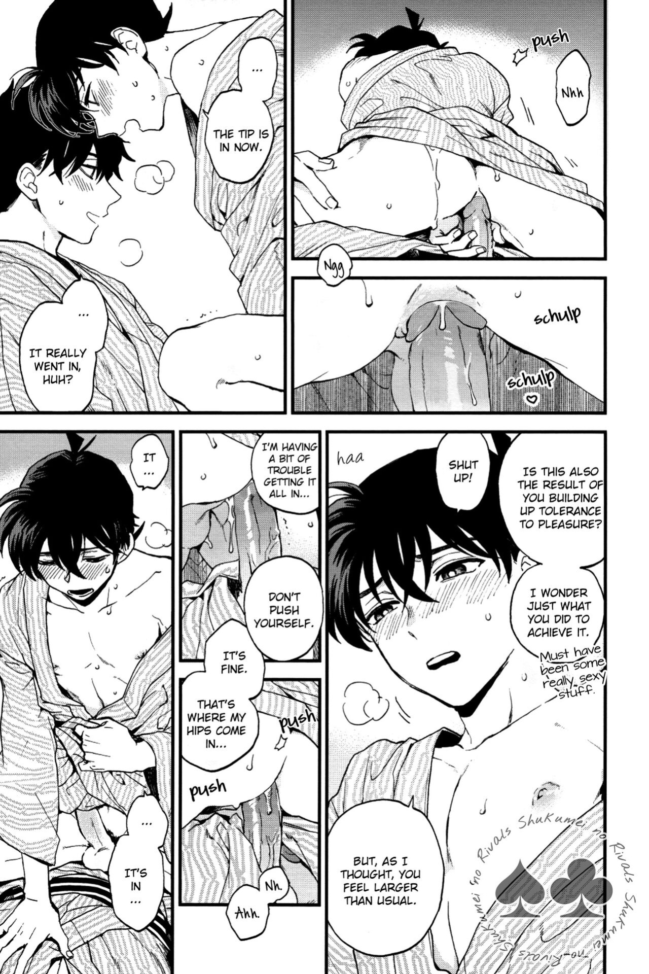 [LOG (M2GO)] Love Me Tender (Detective Conan) [Shukumei no Rivals]
