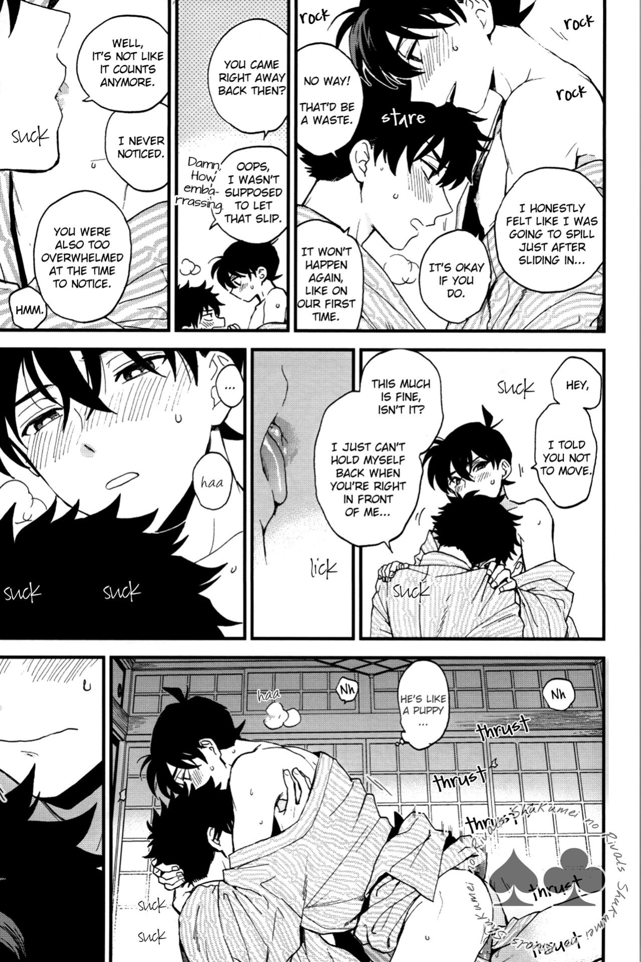 [LOG (M2GO)] Love Me Tender (Detective Conan) [Shukumei no Rivals]