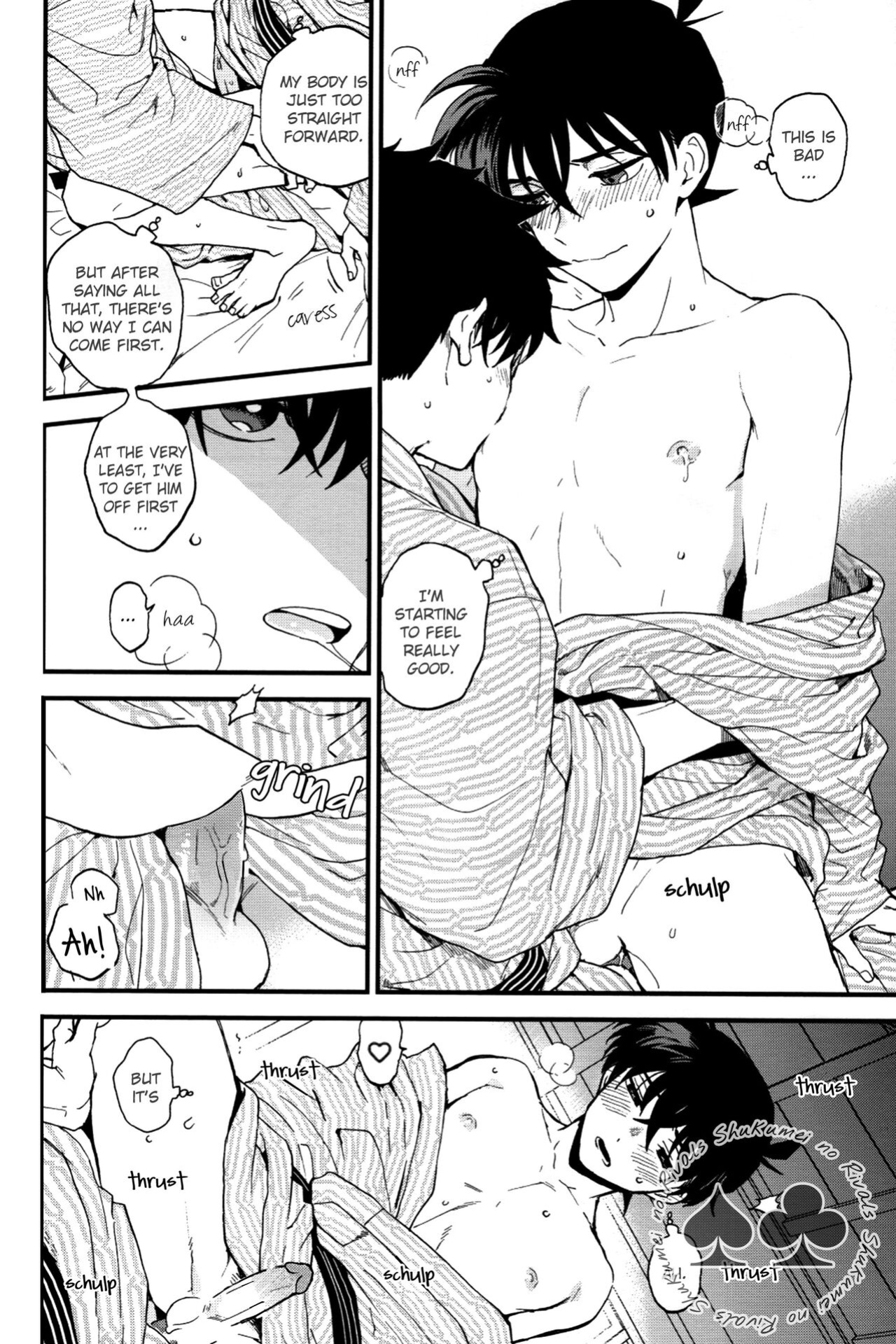 [LOG (M2GO)] Love Me Tender (Detective Conan) [Shukumei no Rivals]