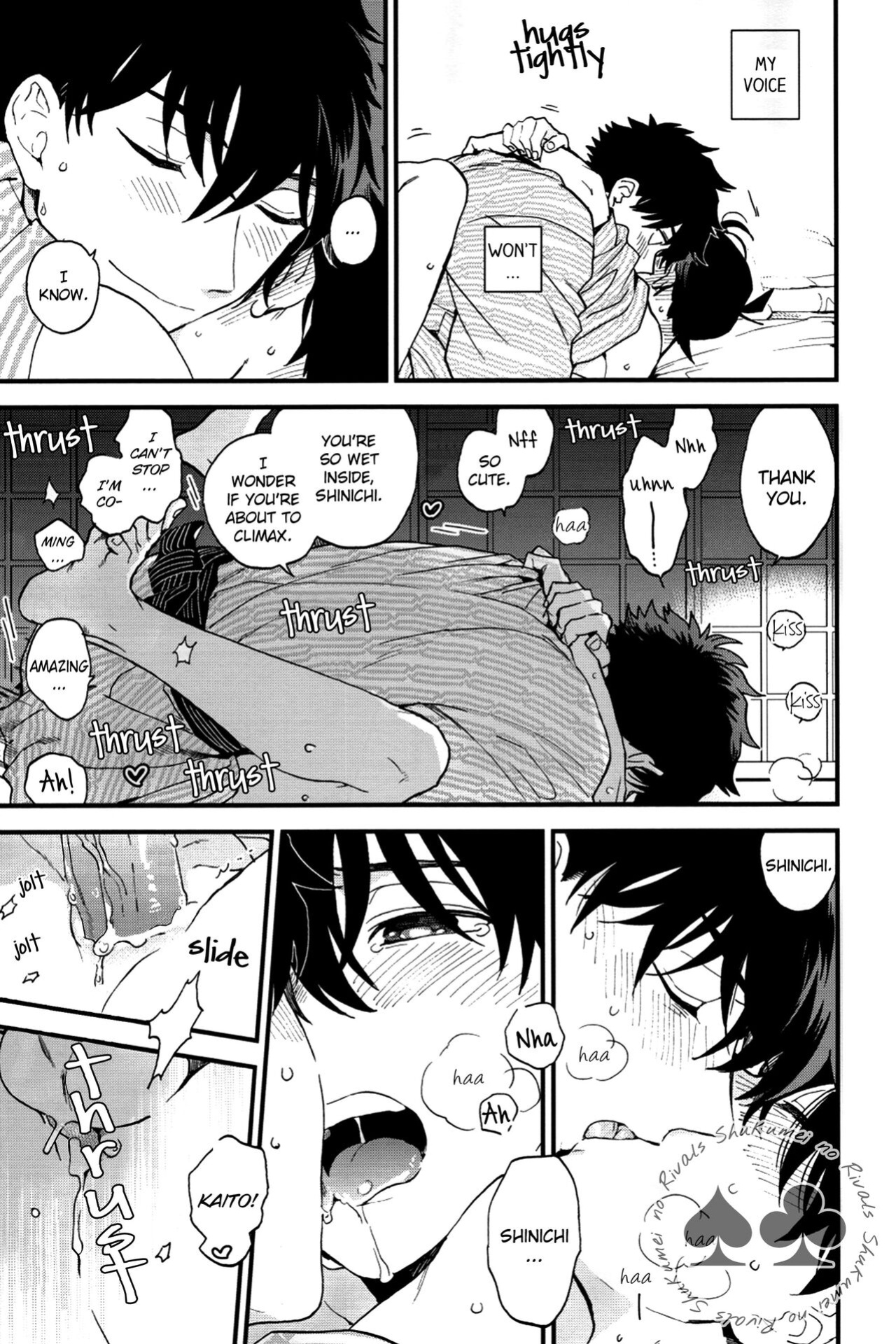 [LOG (M2GO)] Love Me Tender (Detective Conan) [Shukumei no Rivals]
