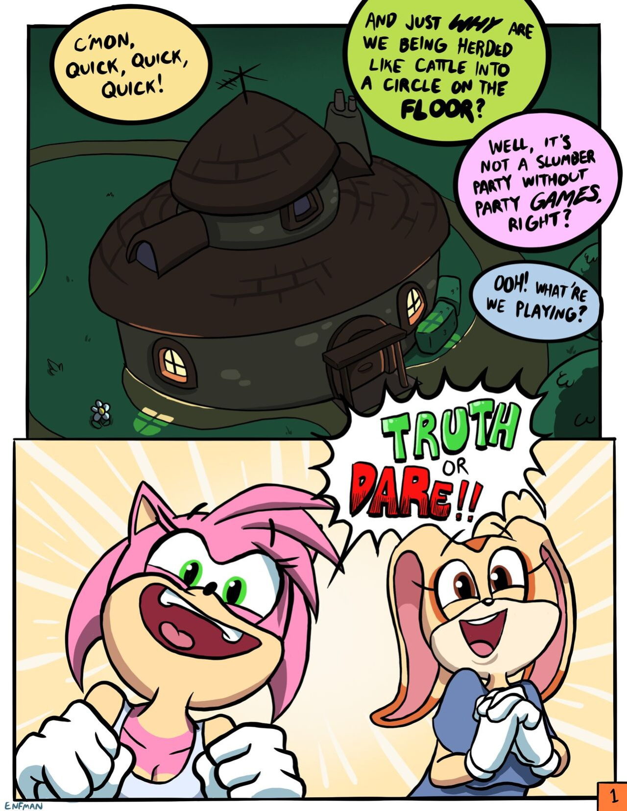 [ENFman] Oops! All Naked! + Bonus Pages and Refs