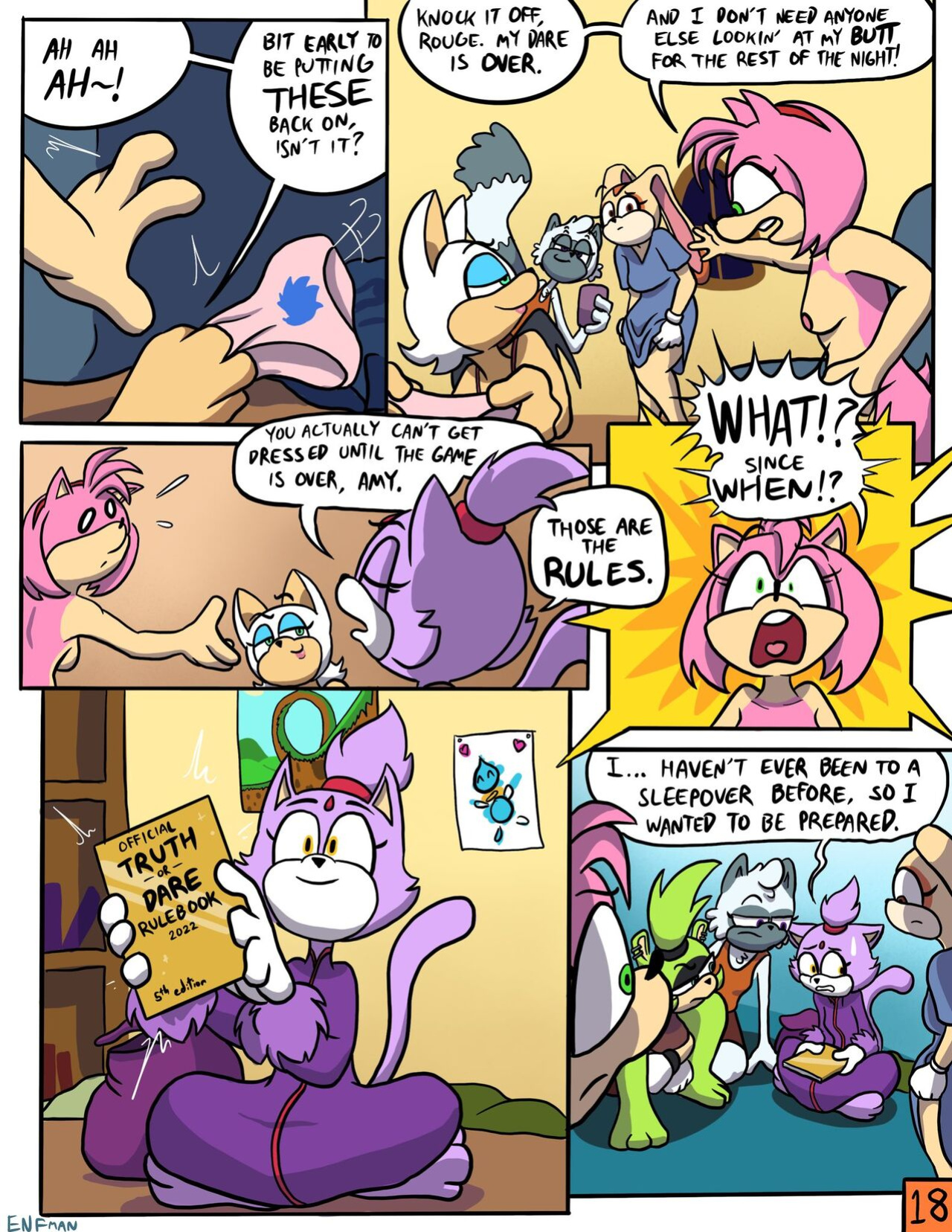 [ENFman] Oops! All Naked! + Bonus Pages and Refs