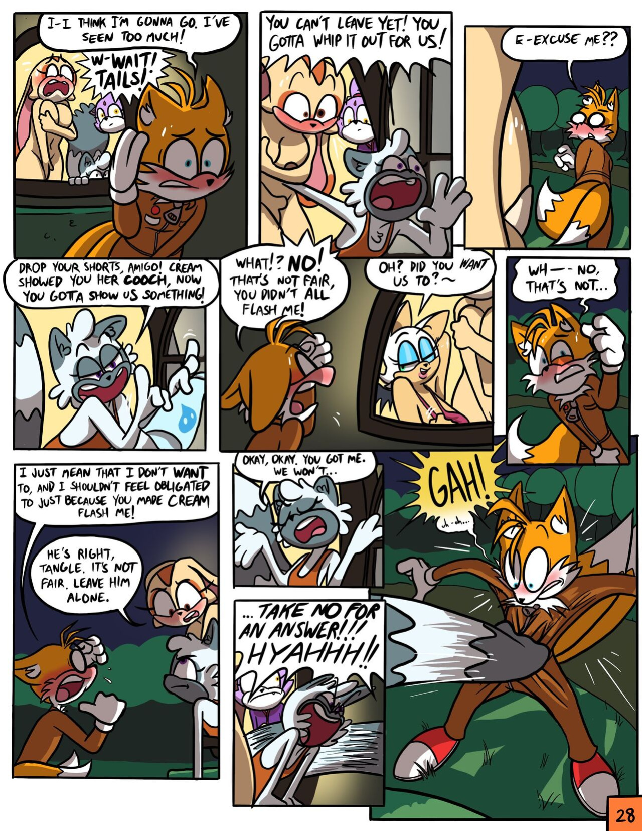 [ENFman] Oops! All Naked! + Bonus Pages and Refs