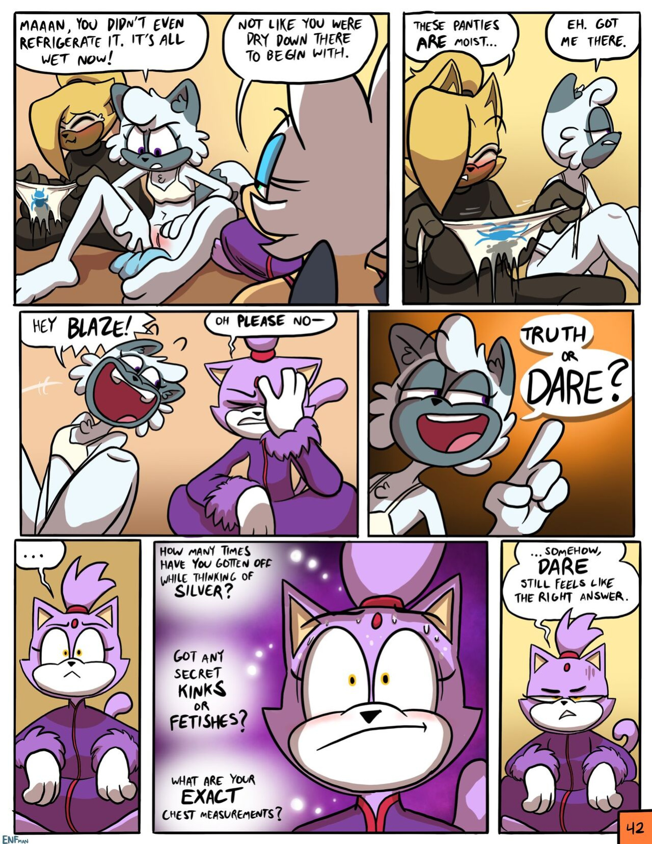 [ENFman] Oops! All Naked! + Bonus Pages and Refs