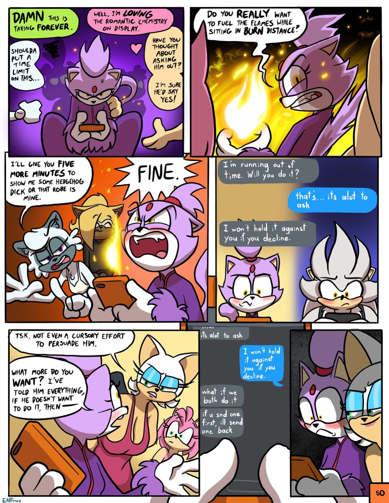 [ENFman] Oops! All Naked! + Bonus Pages and Refs