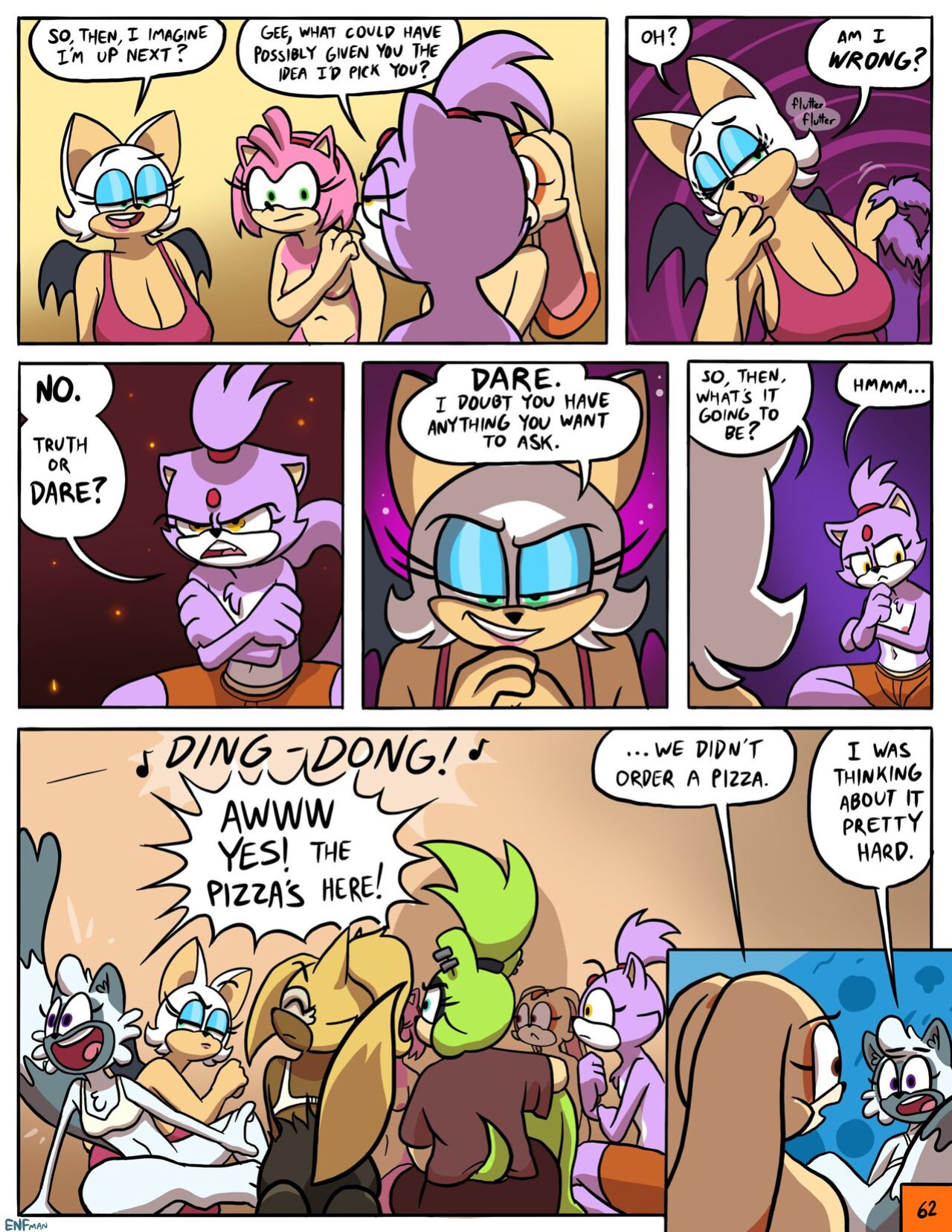 [ENFman] Oops! All Naked! + Bonus Pages and Refs