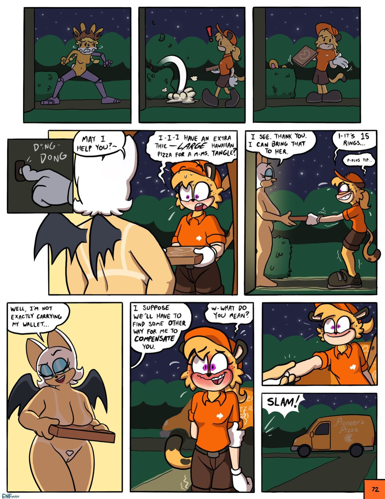 [ENFman] Oops! All Naked! + Bonus Pages and Refs