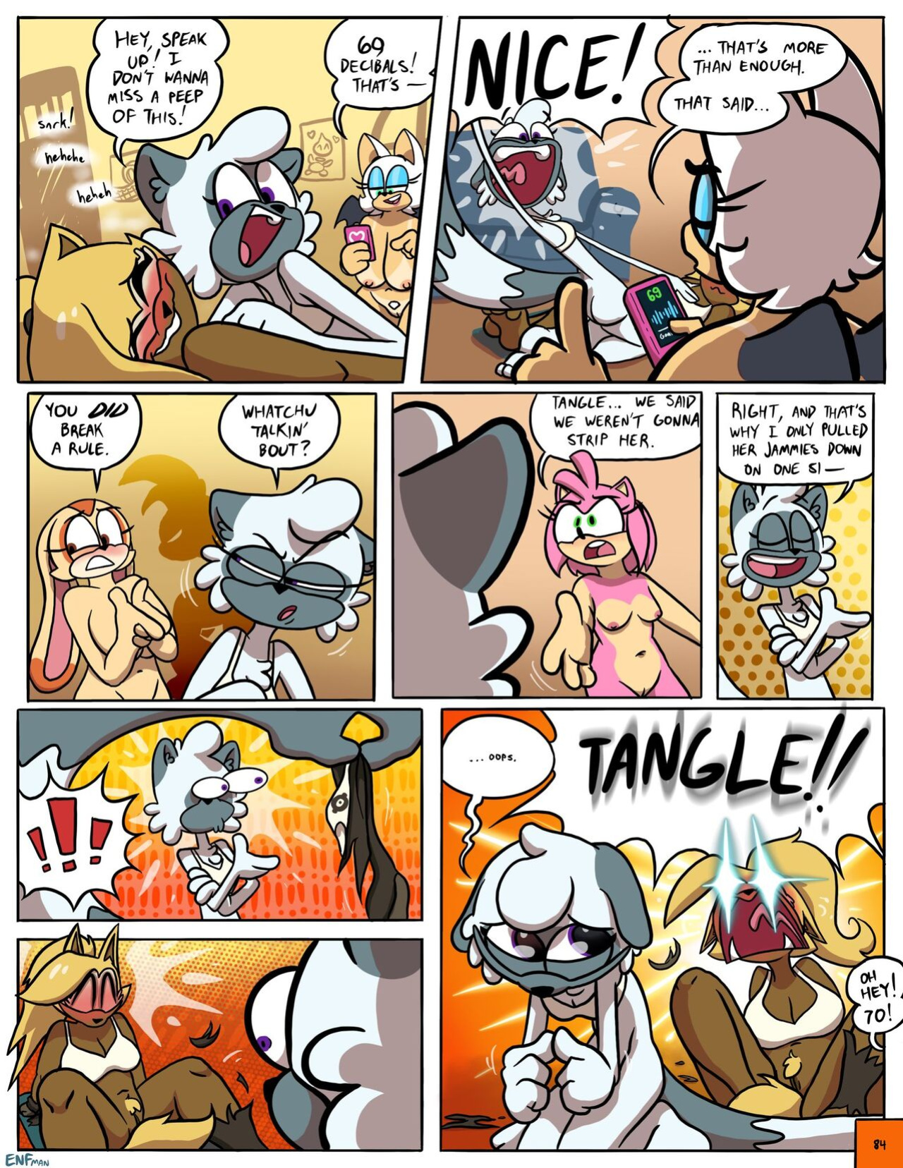 [ENFman] Oops! All Naked! + Bonus Pages and Refs