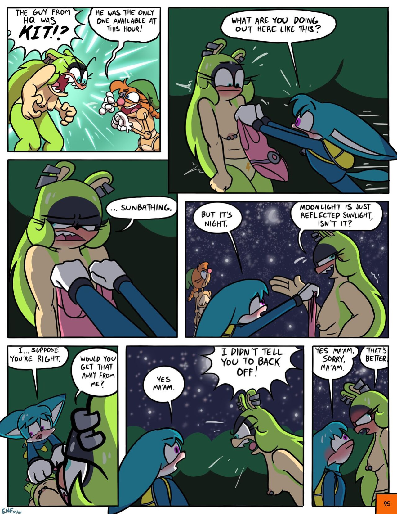 [ENFman] Oops! All Naked! + Bonus Pages and Refs