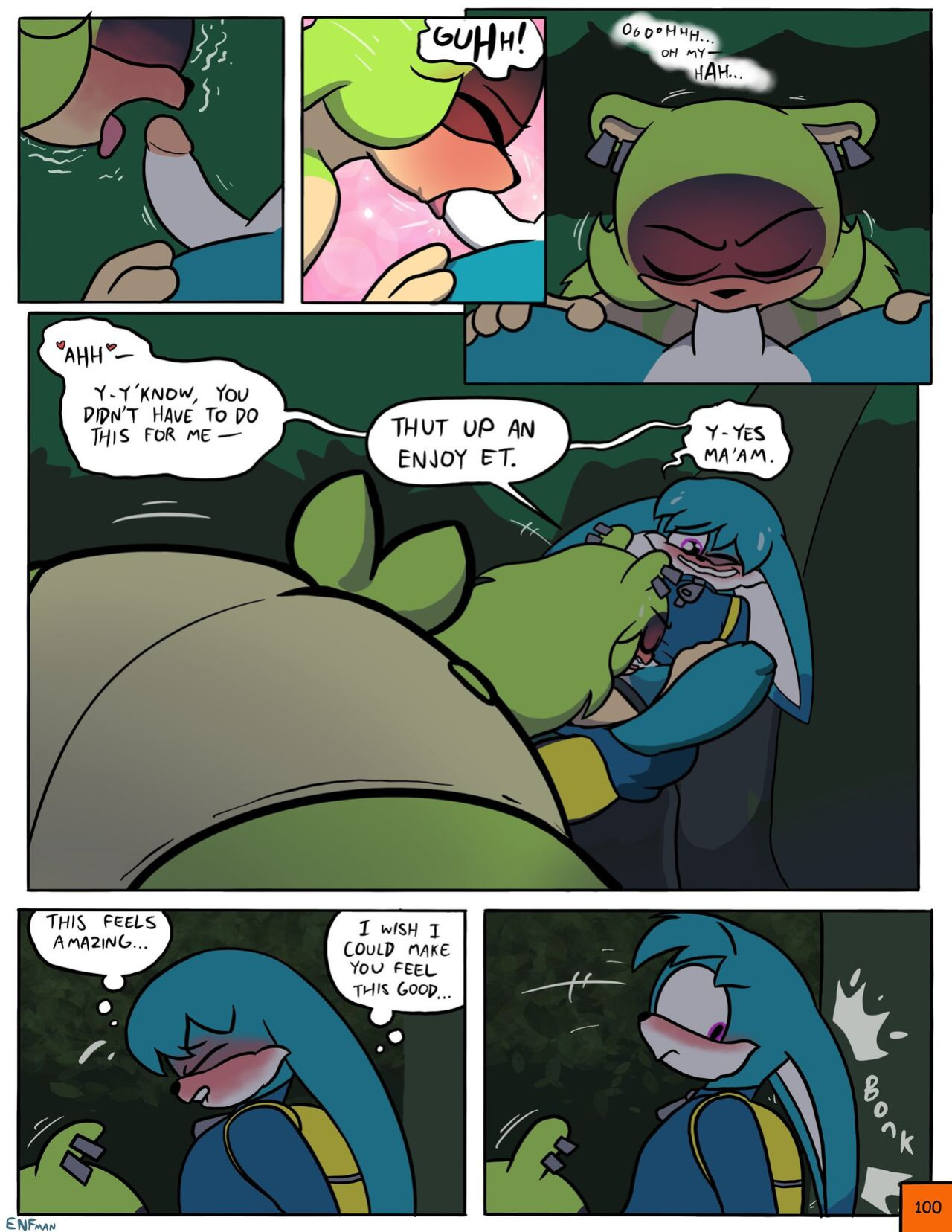 [ENFman] Oops! All Naked! + Bonus Pages and Refs