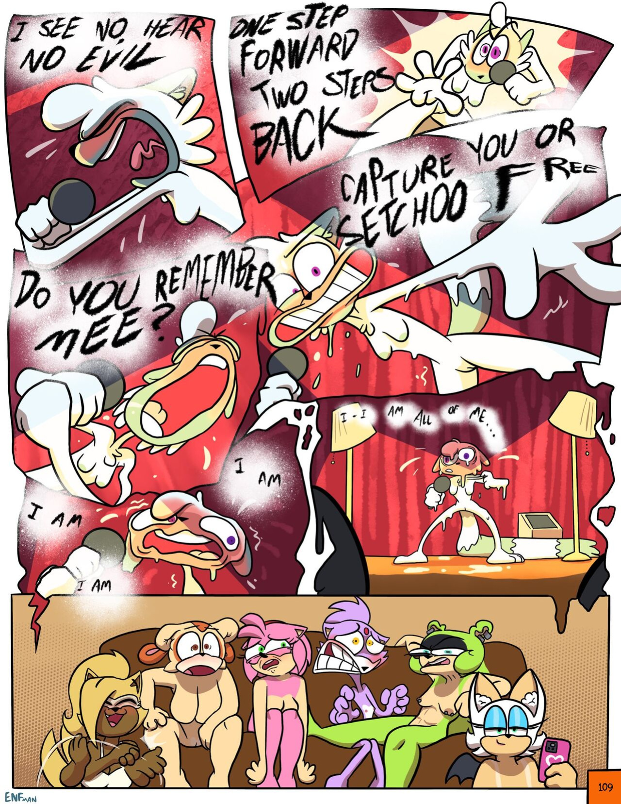 [ENFman] Oops! All Naked! + Bonus Pages and Refs