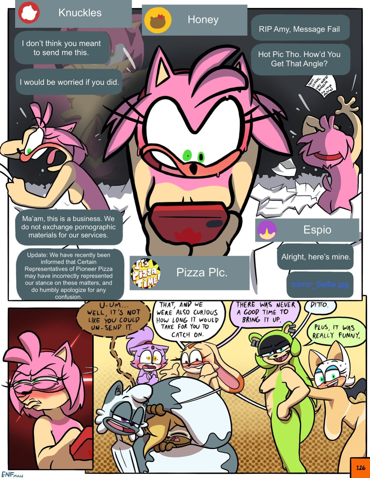 [ENFman] Oops! All Naked! + Bonus Pages and Refs