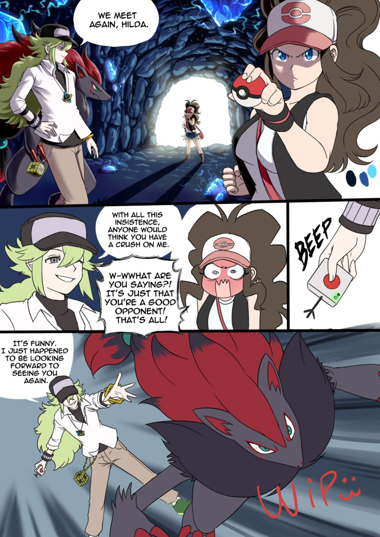 [Issa Castagno] Hilda's Training (Hilda) [Pokemon]