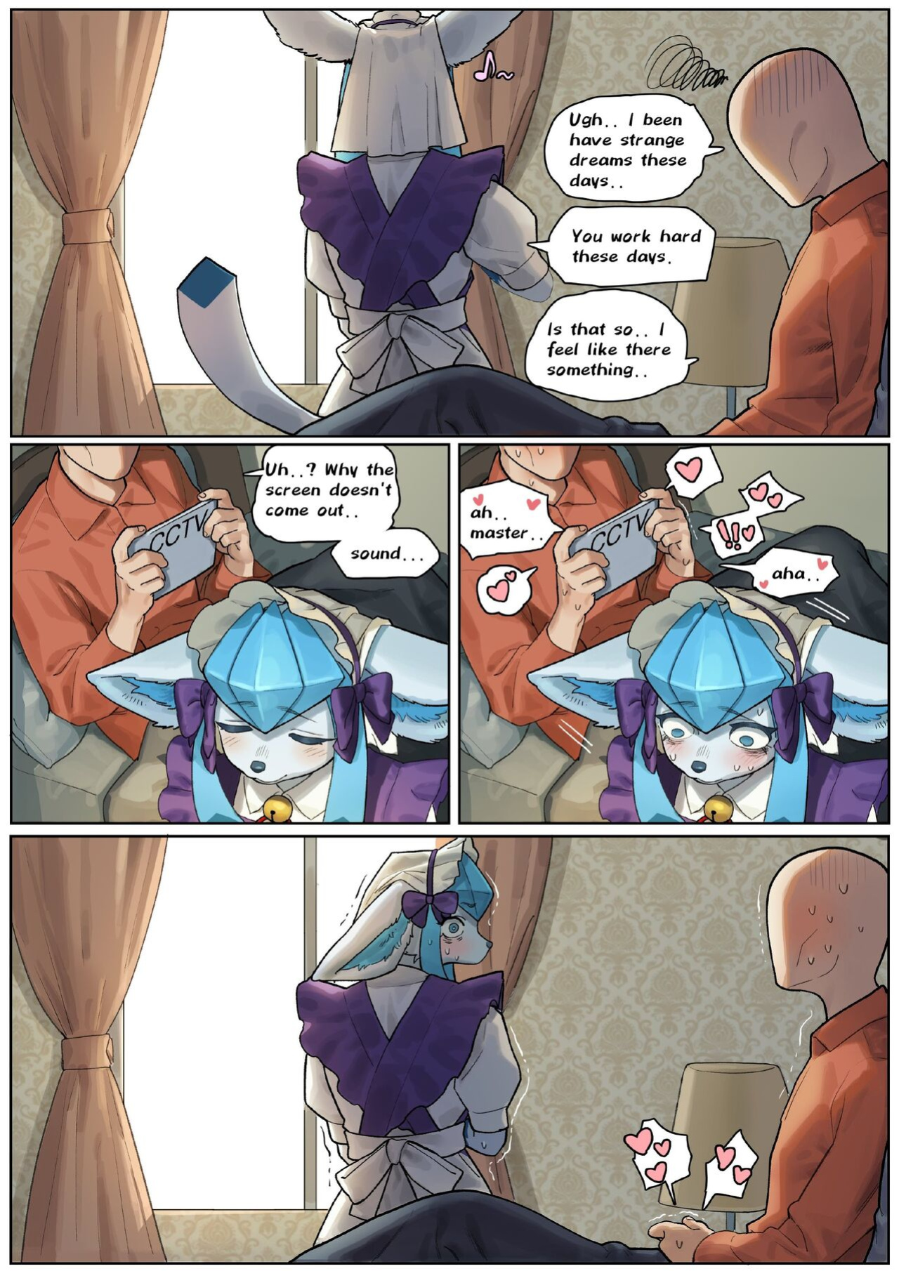 [gudl] Maid Glaceon comic (Pokemon) [Gonzalo costa]