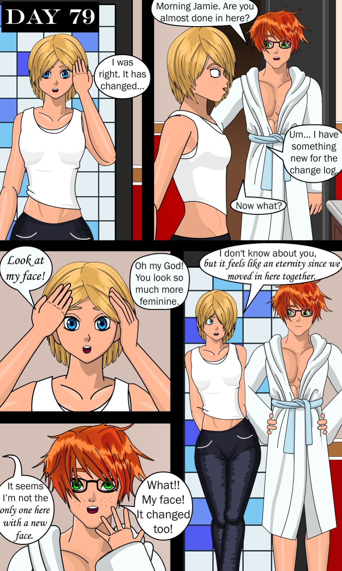 [Sapphire Foxx] Shifting Roomates