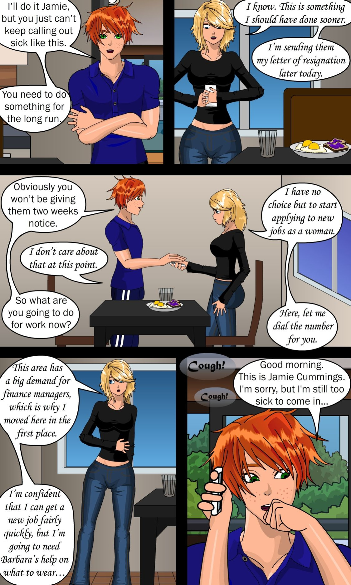 [Sapphire Foxx] Shifting Roomates