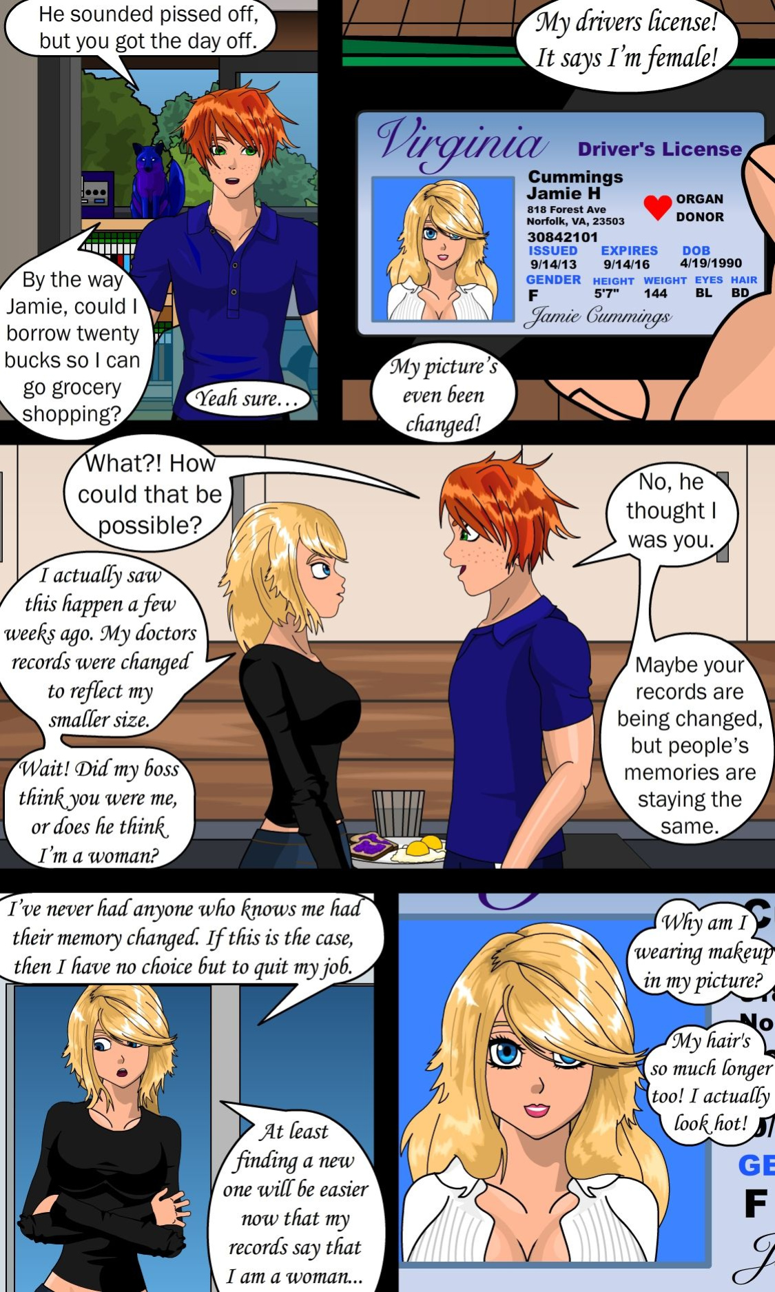 [Sapphire Foxx] Shifting Roomates