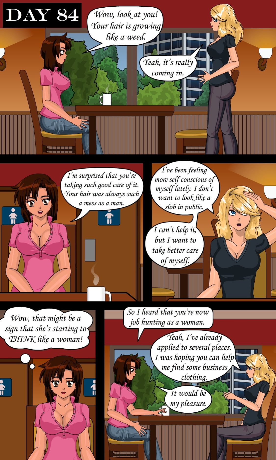 [Sapphire Foxx] Shifting Roomates