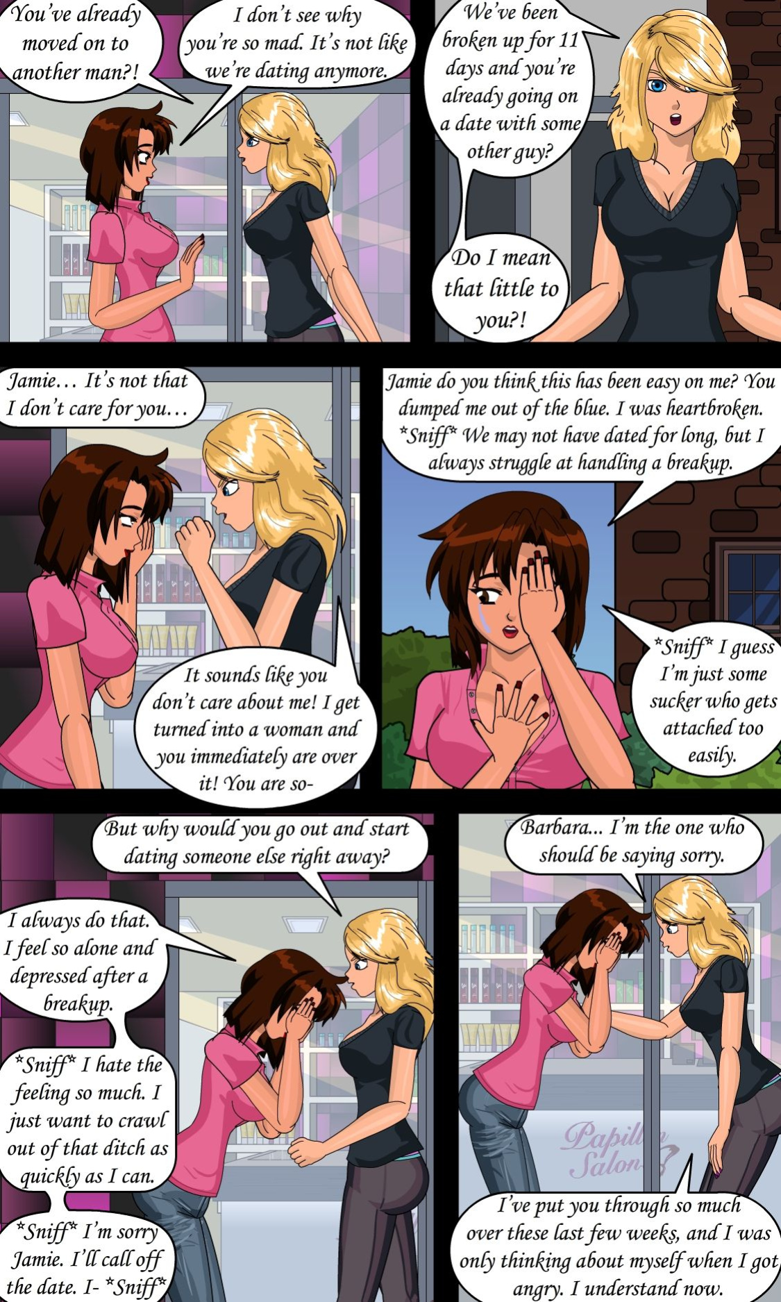 [Sapphire Foxx] Shifting Roomates