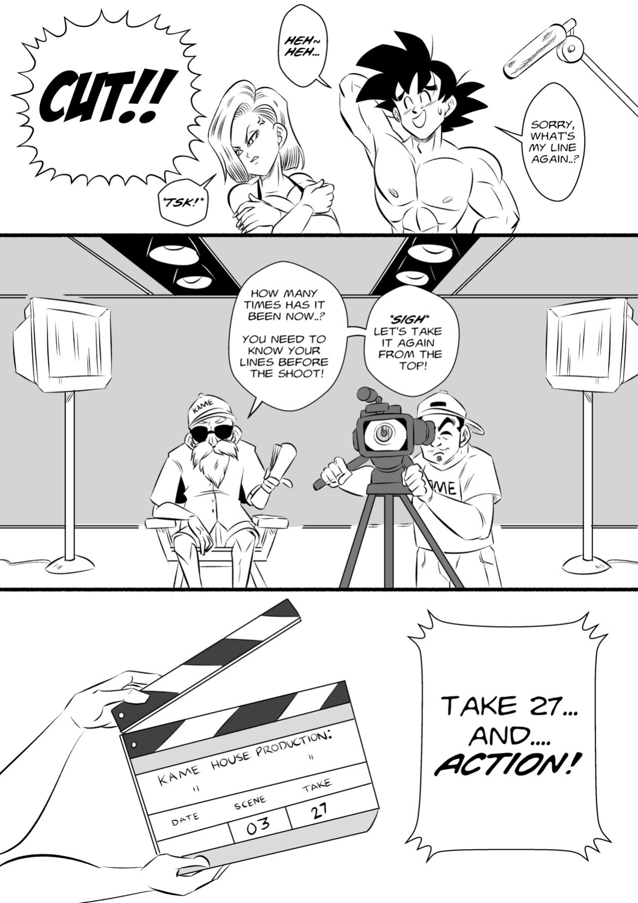 [FunsexyDB] On Set (Dragon Ball Z)