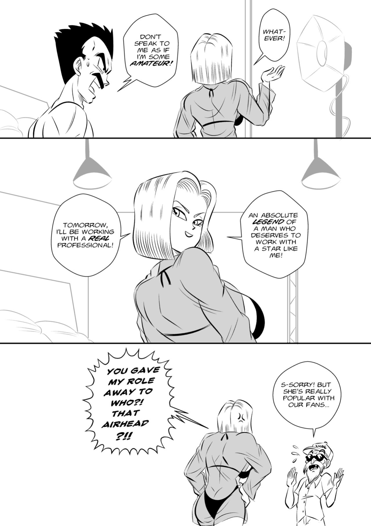 [FunsexyDB] On Set (Dragon Ball Z)
